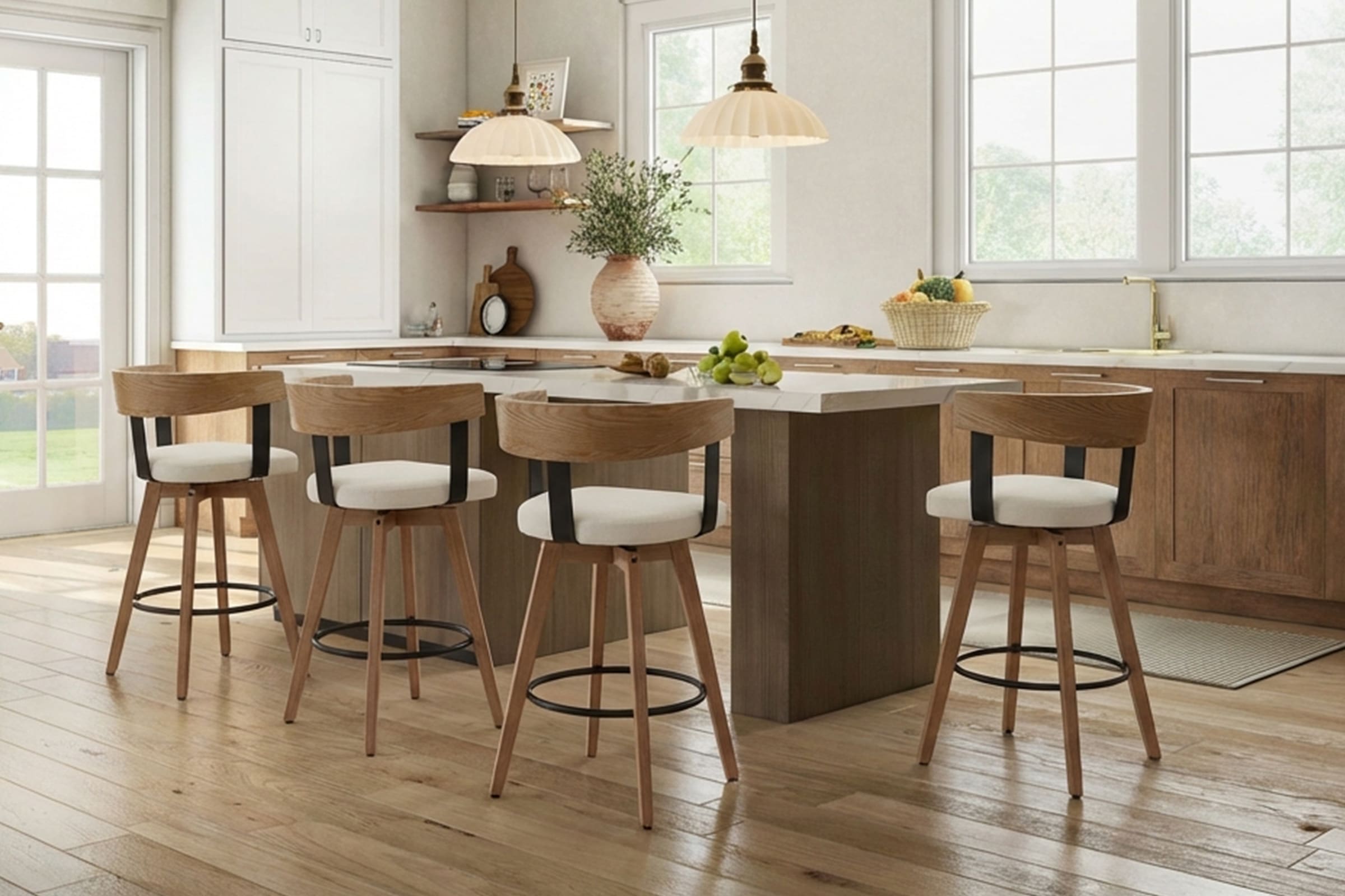 chairus Counter Stool for Modern Kitchen Islands
