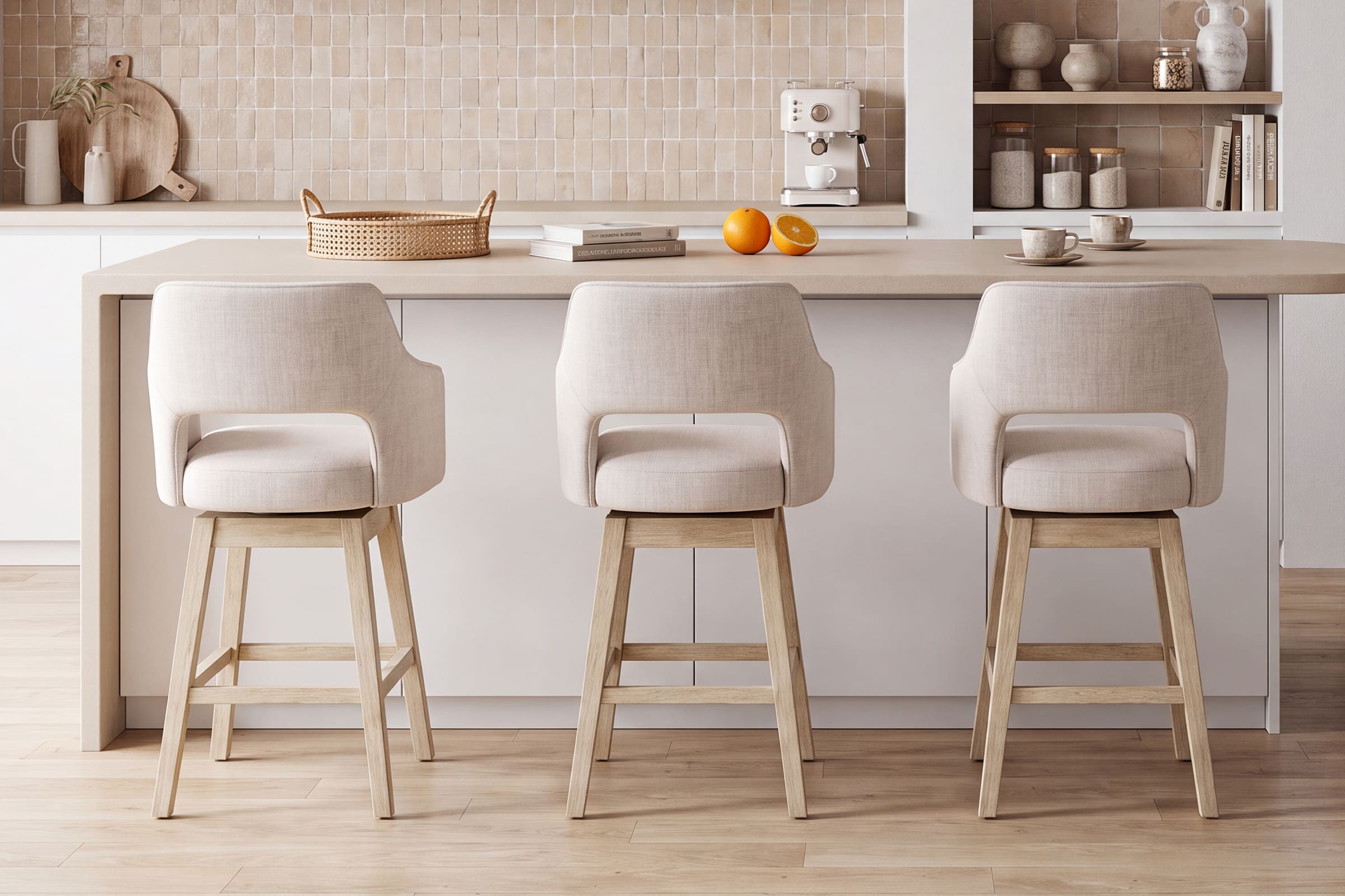 CHAIRUS Counter Stools for Comfortable Kitchen