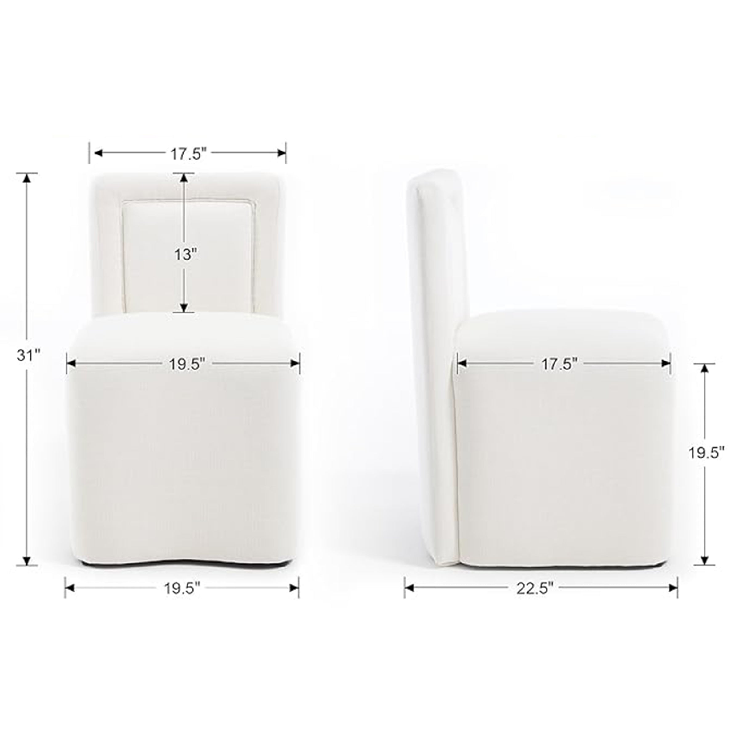 EALSON Soft Dining Chairs - 10126DC