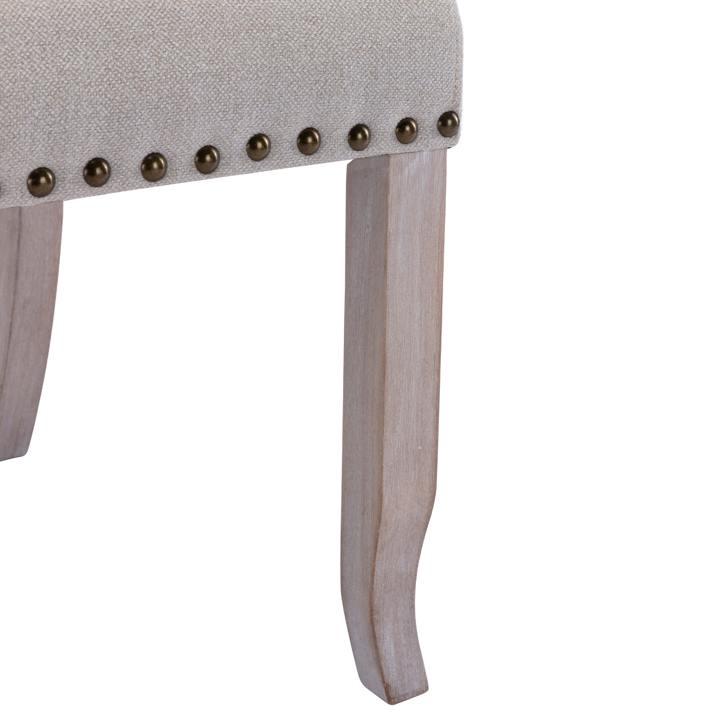 Parsons Linen Dining Chairs Set of 2 - 1296DC