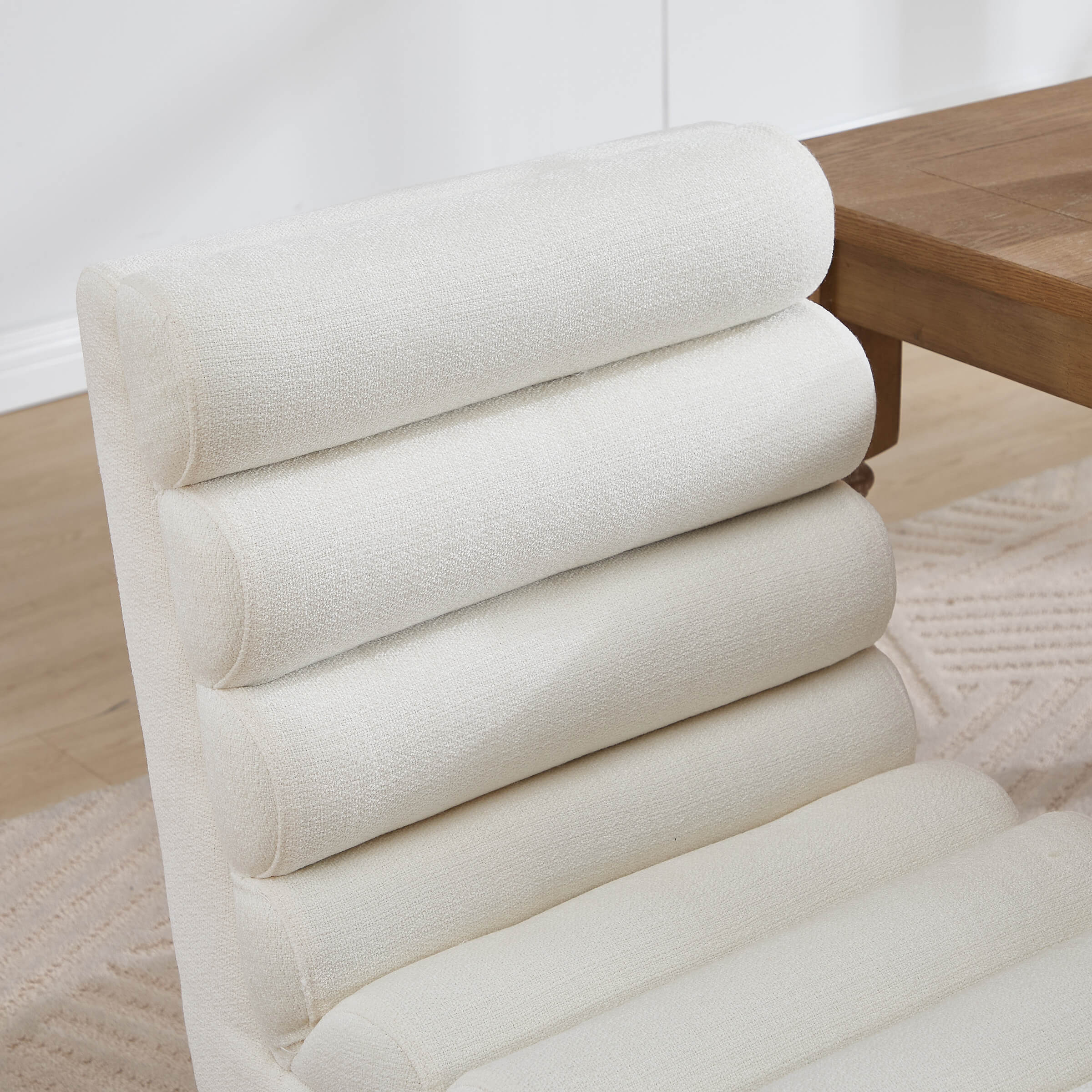 KMAX Parsons Dining Chairs Set of 2 with Cylindrical Cushion - 10127DC