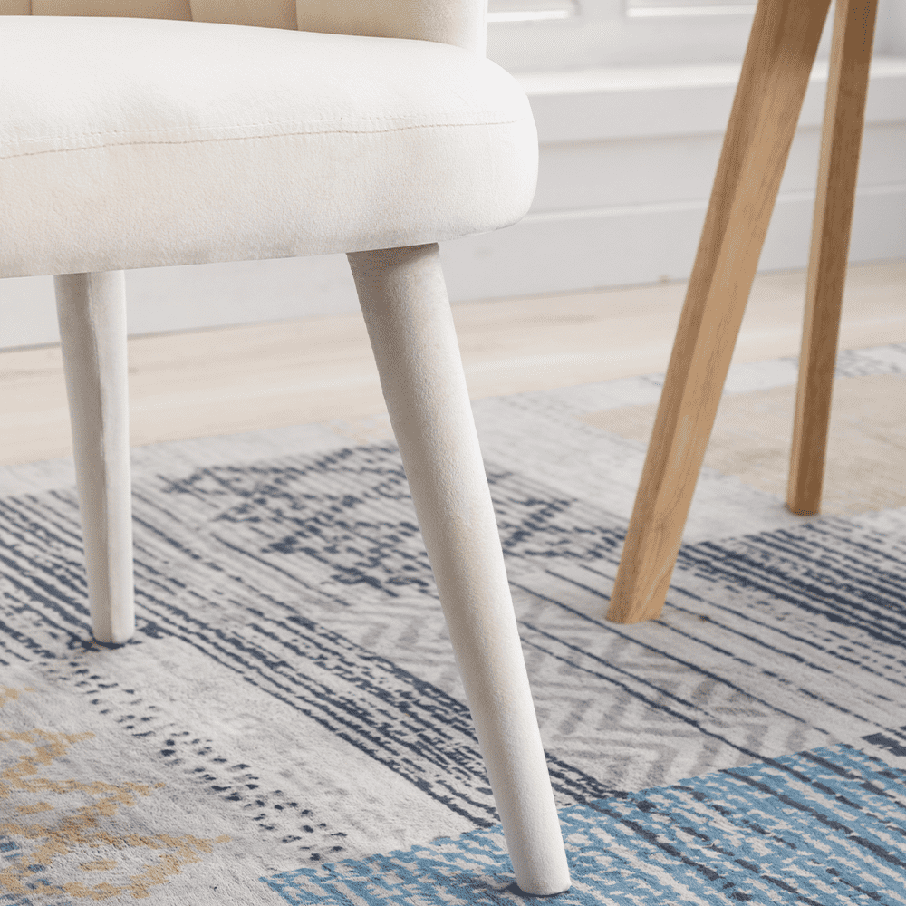 ZH4YOU Velvet Dining Chairs Set of 2 - 7753DC