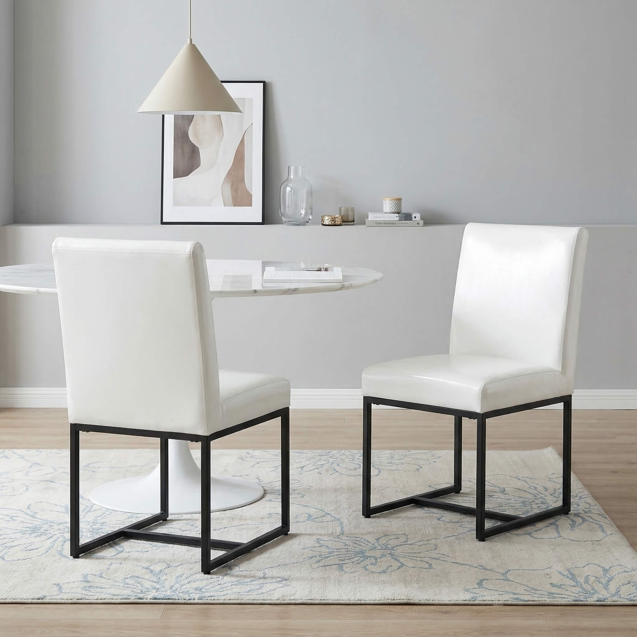 Modern Upholstered Dining Chairs Set of 2 - 1488DC