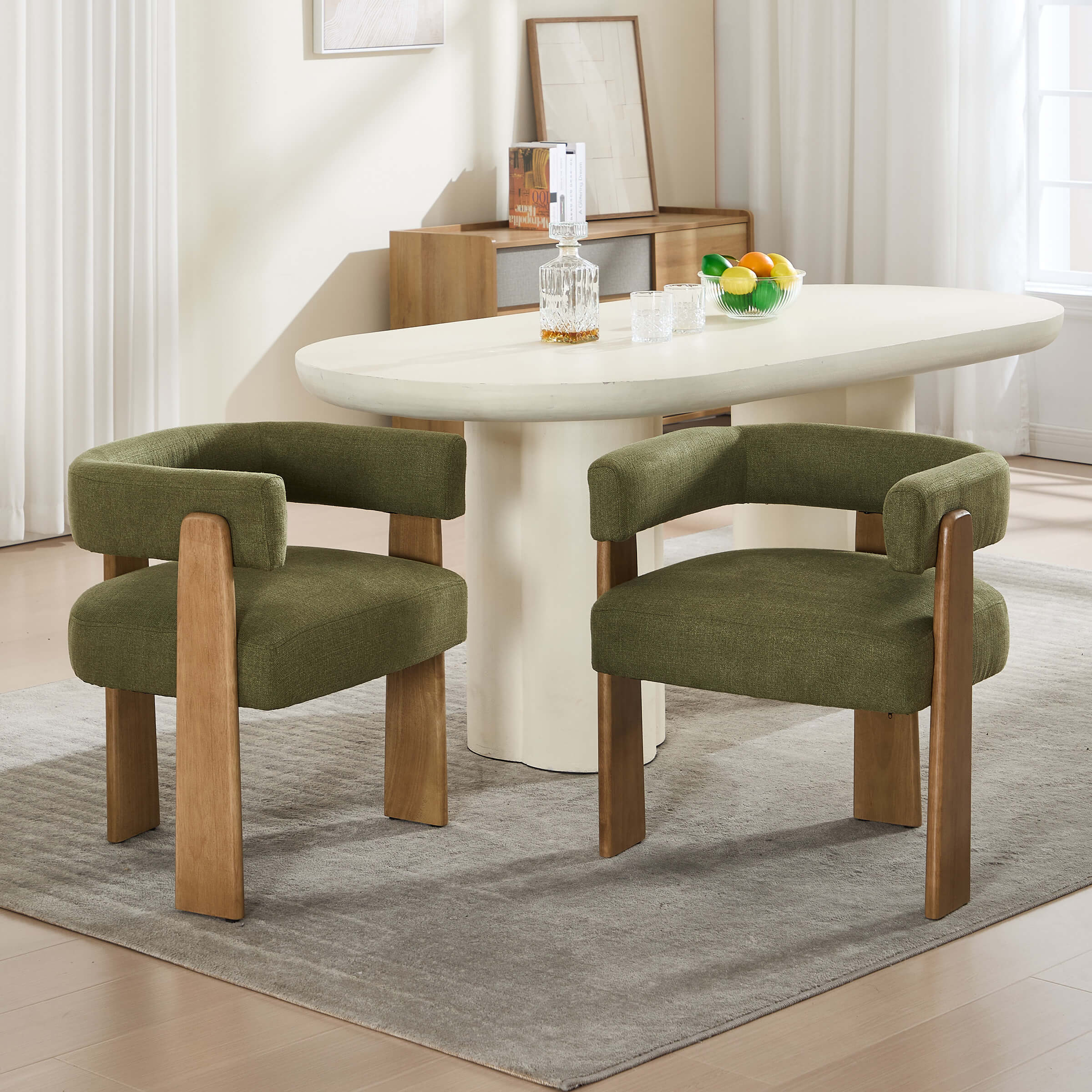 KMAX Barrel Dining Chairs - 10179DC