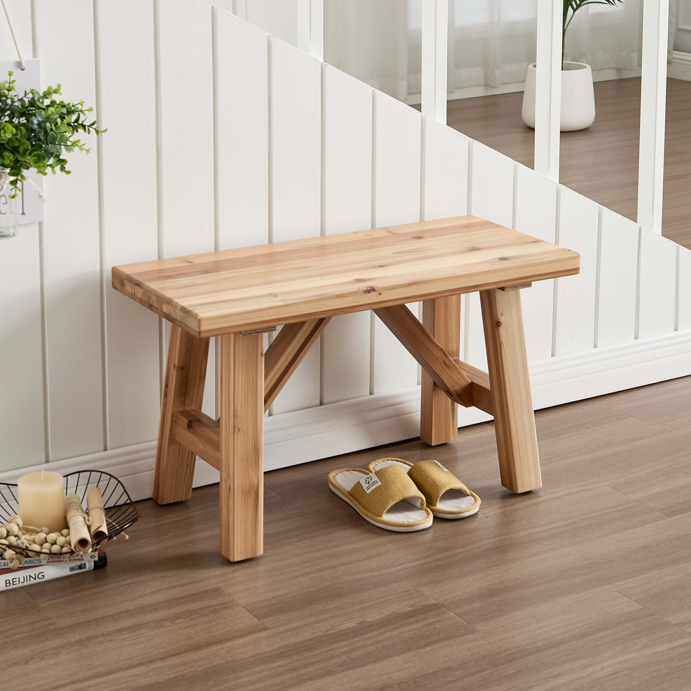 KMAX Wooden Bench-23894BH