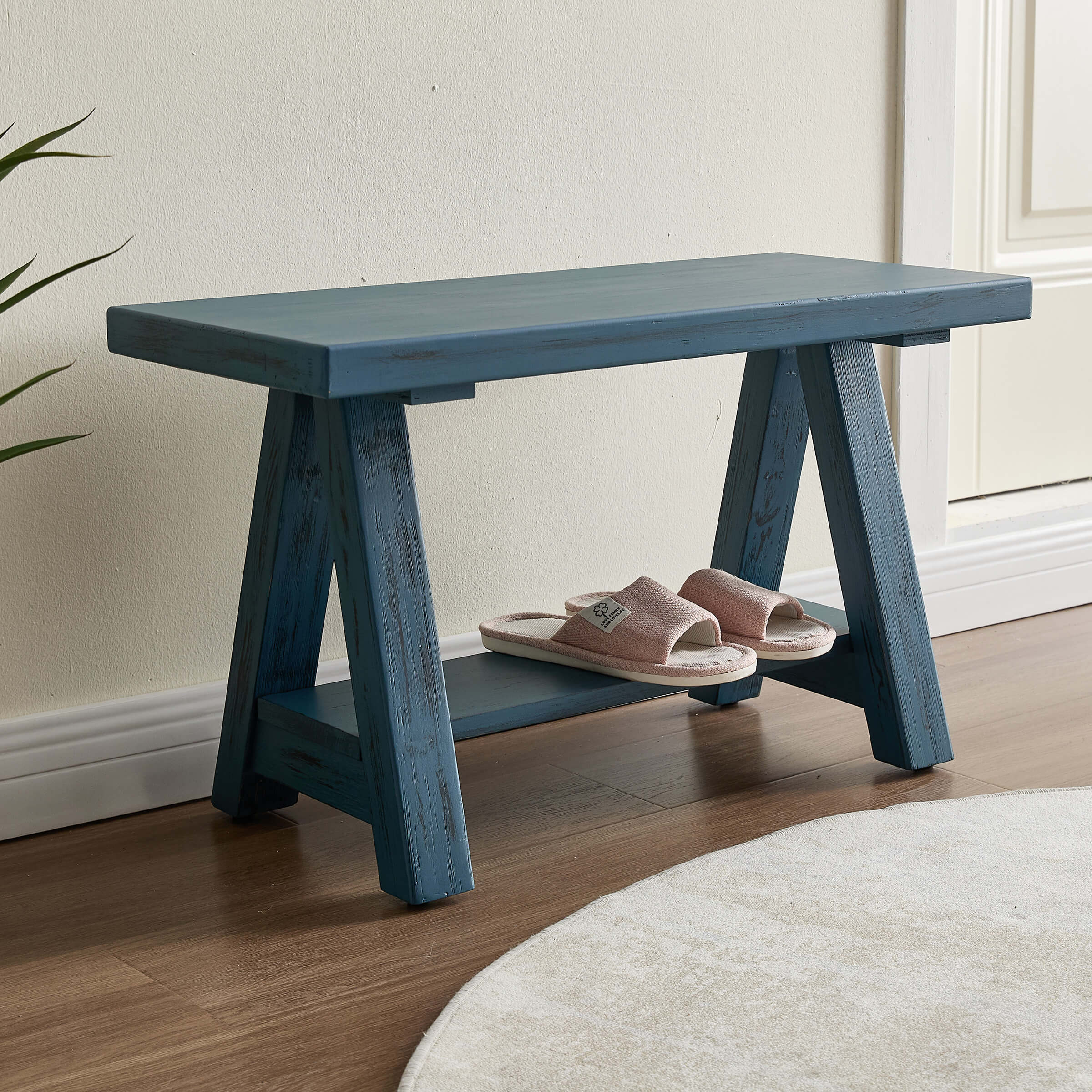 KMAX Wooden Storage Bench - 23893BH