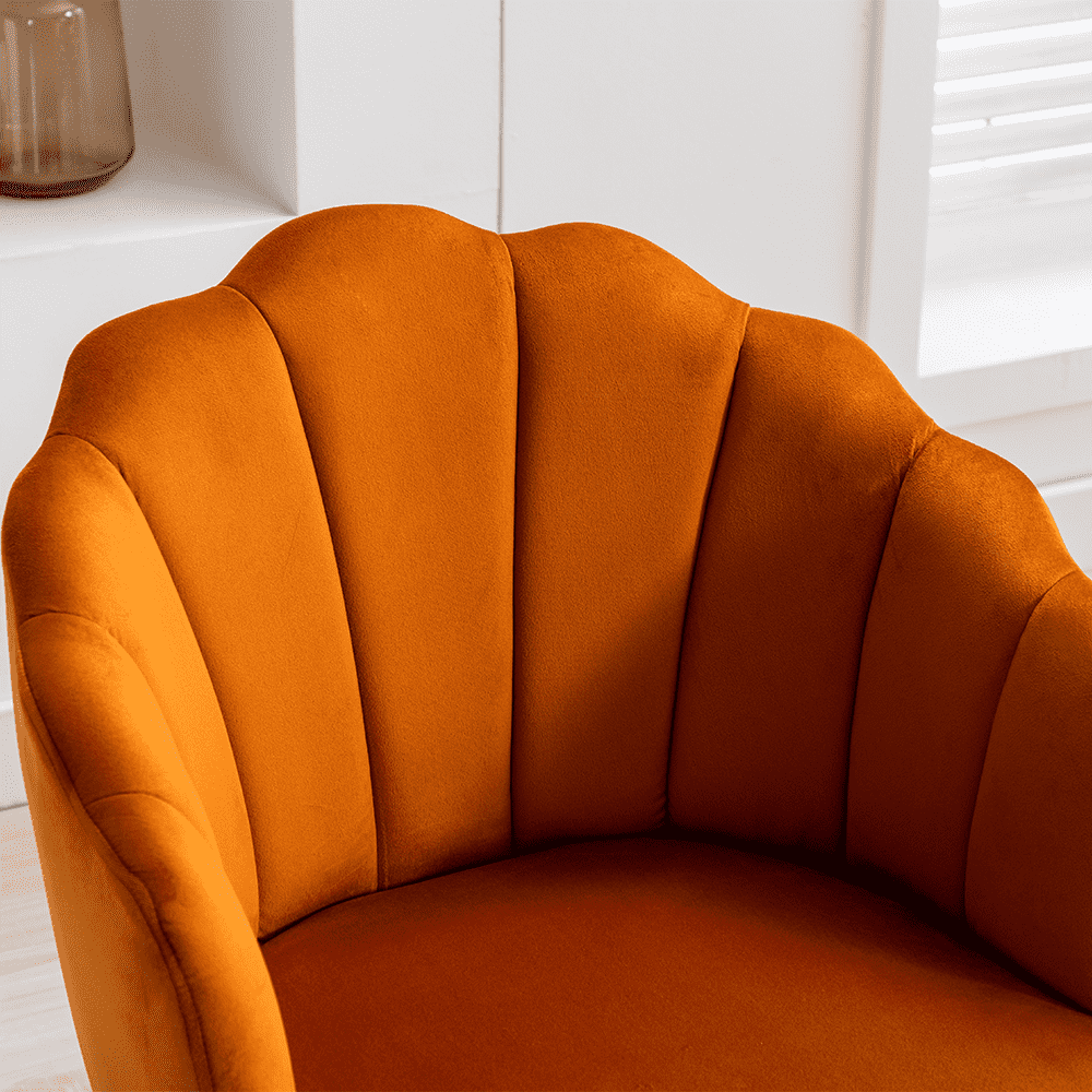 ZH4YOU Velvet Dining Chairs Set of 2 - 7753DC