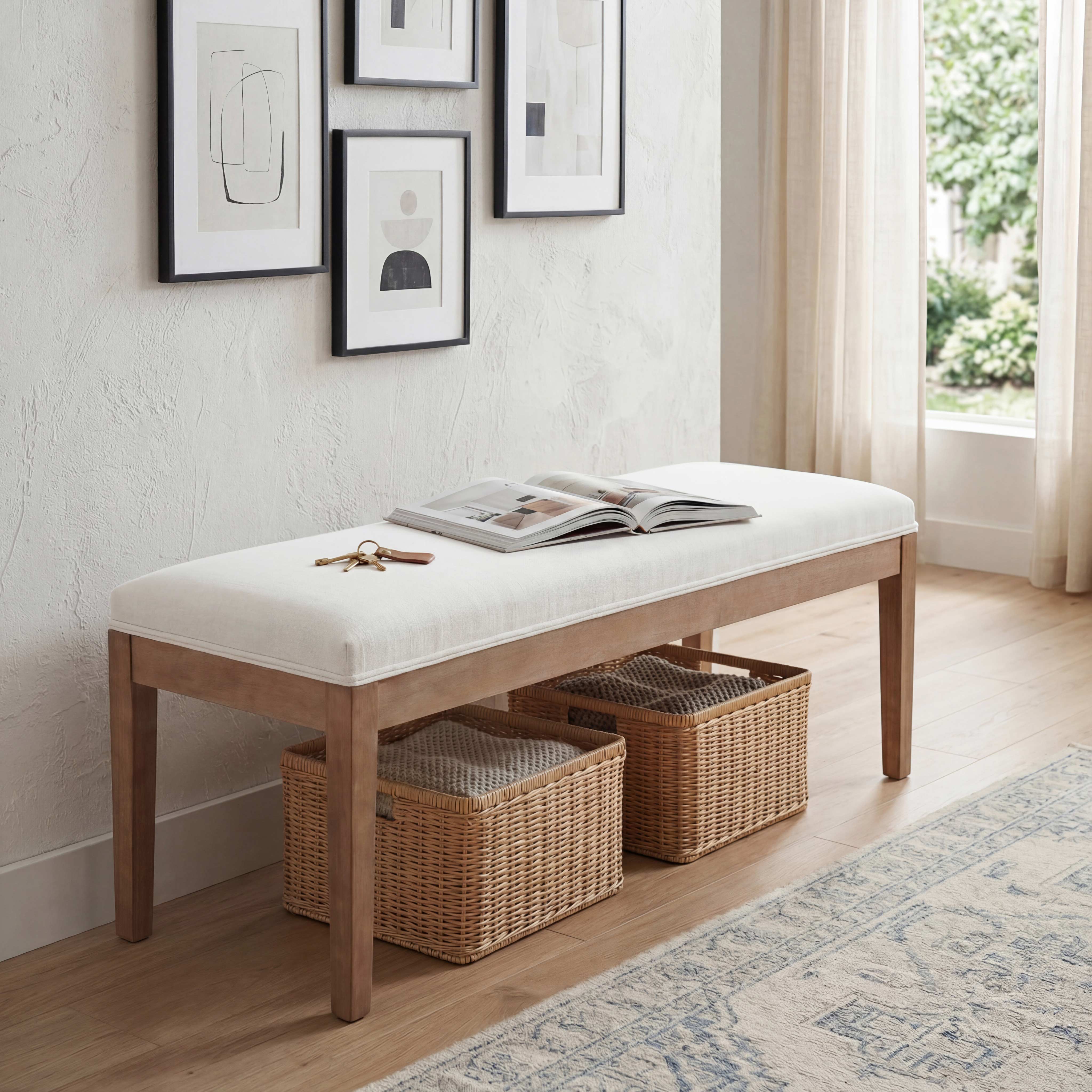 Farmhouse Multifunction Bench - 2565BH