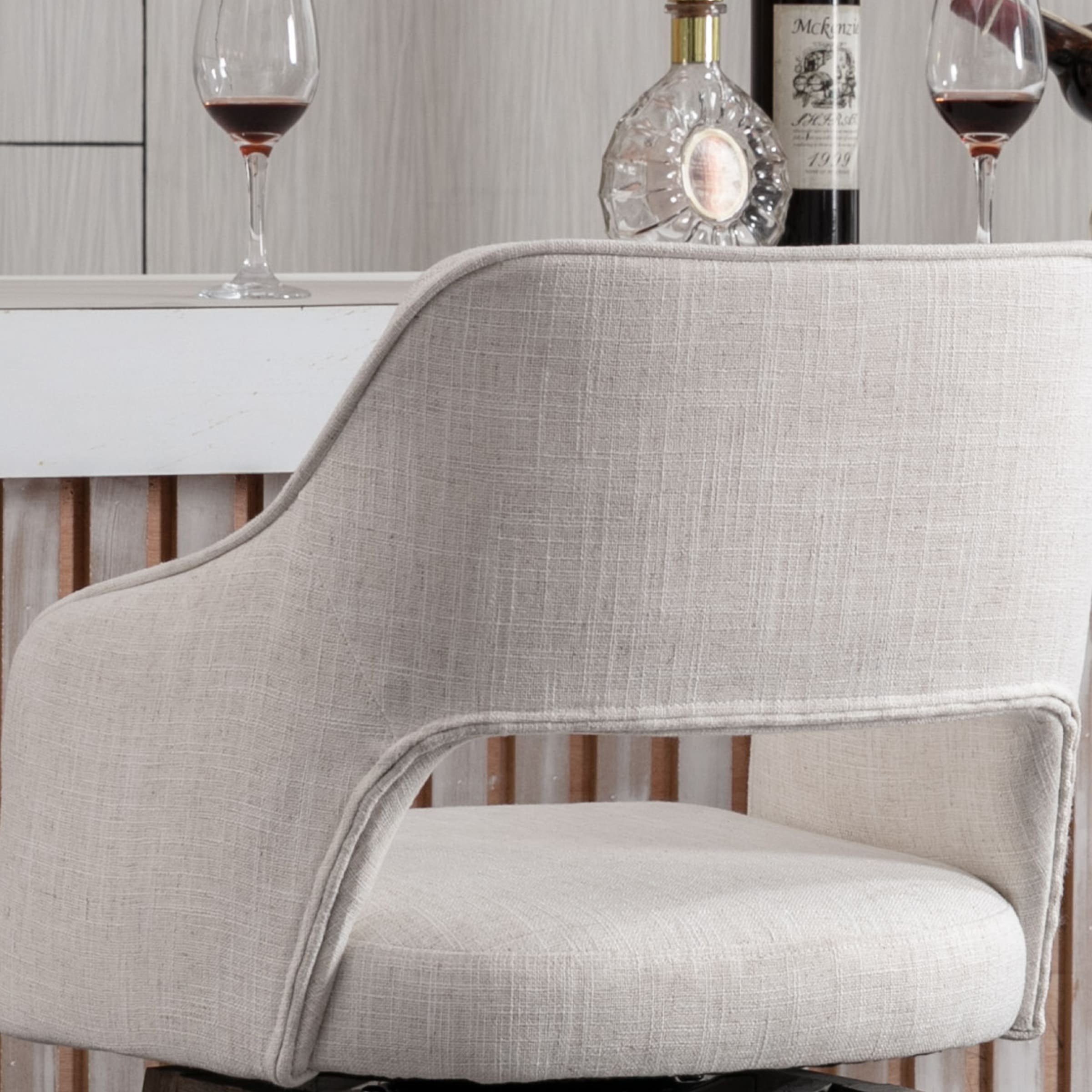 27"H Open Back Swivel Counter Stools - 6550CS
