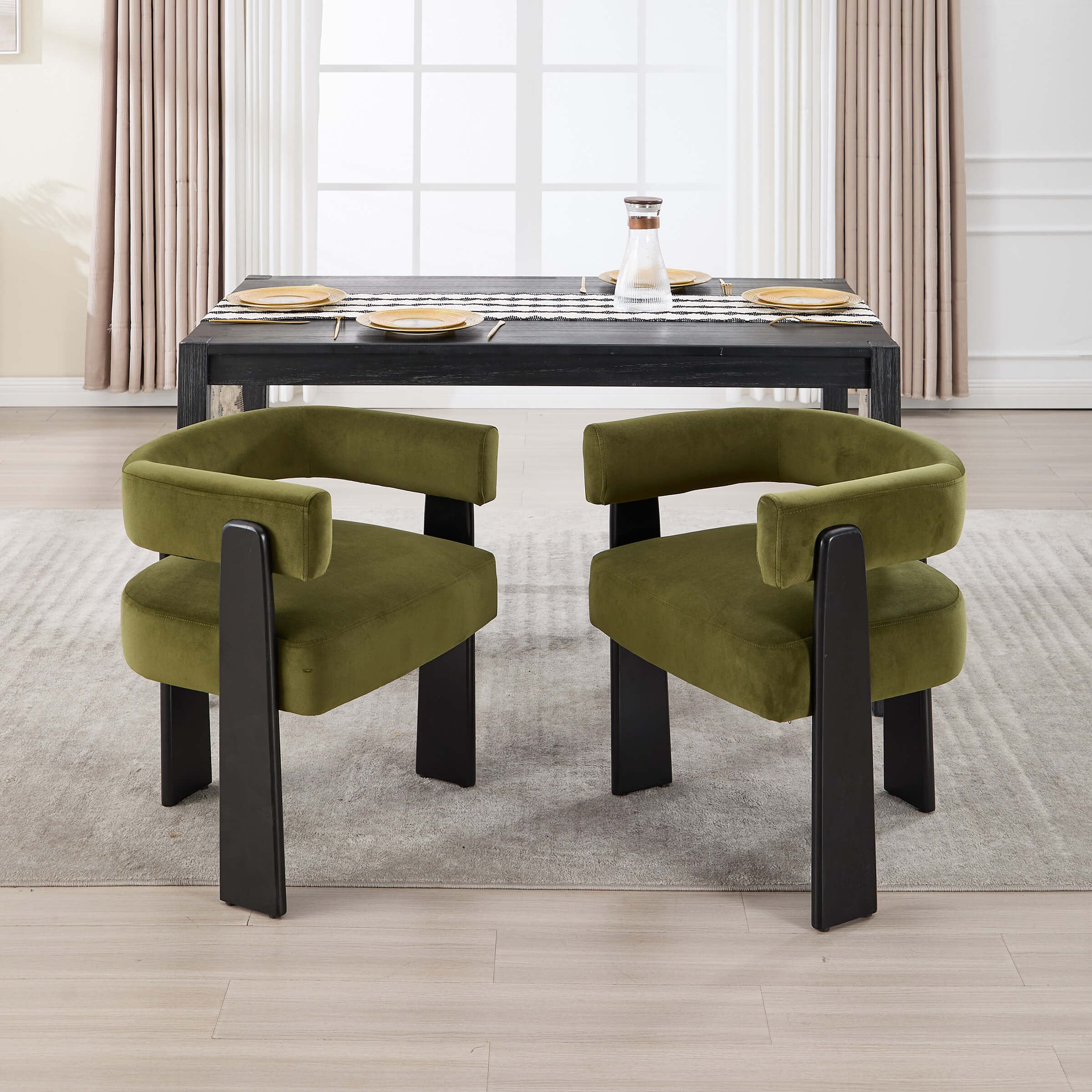 KMAX Barrel Dining Chairs - 10179DC