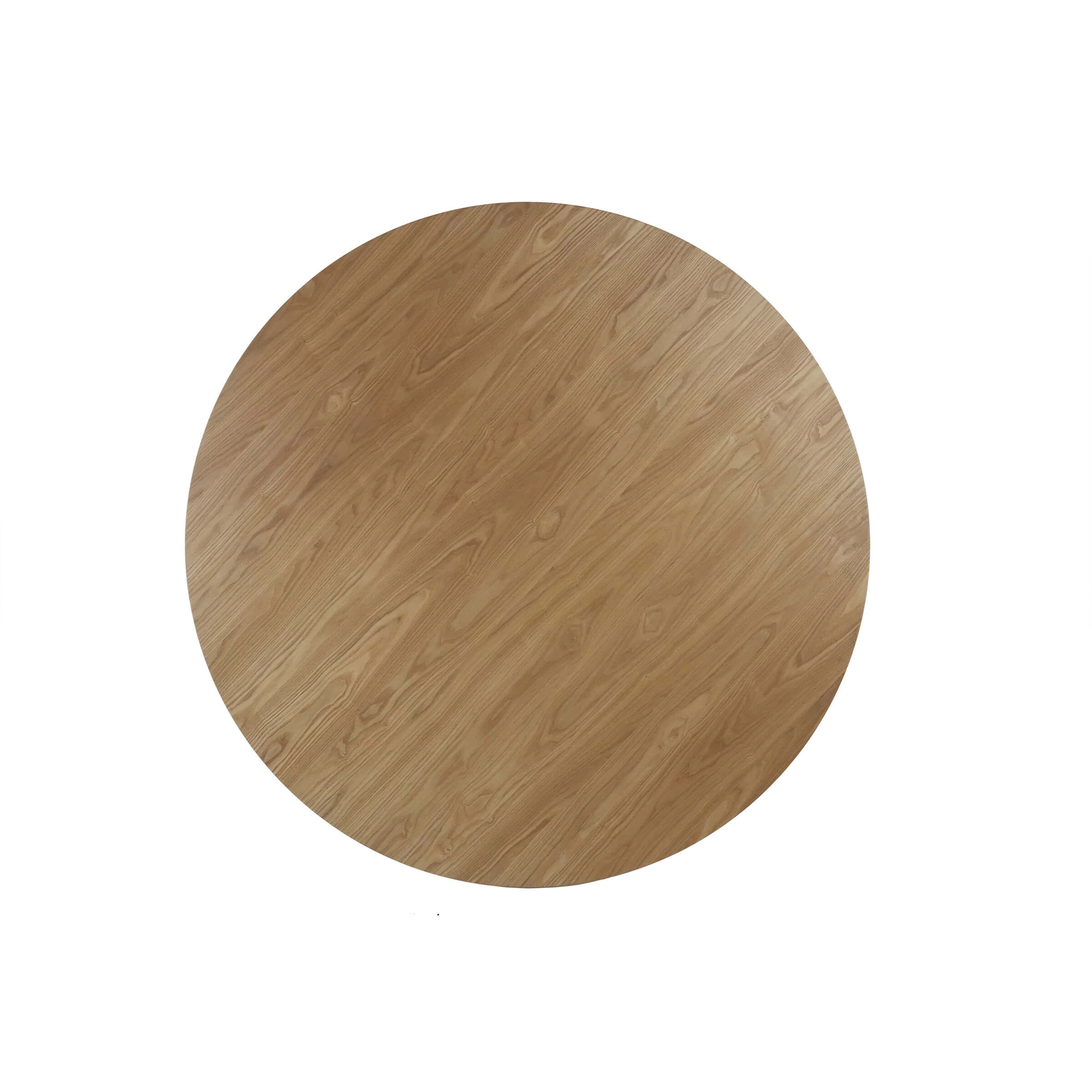 KMAX Round Solid Wood Dining Table for 4-6 People - 00015DT