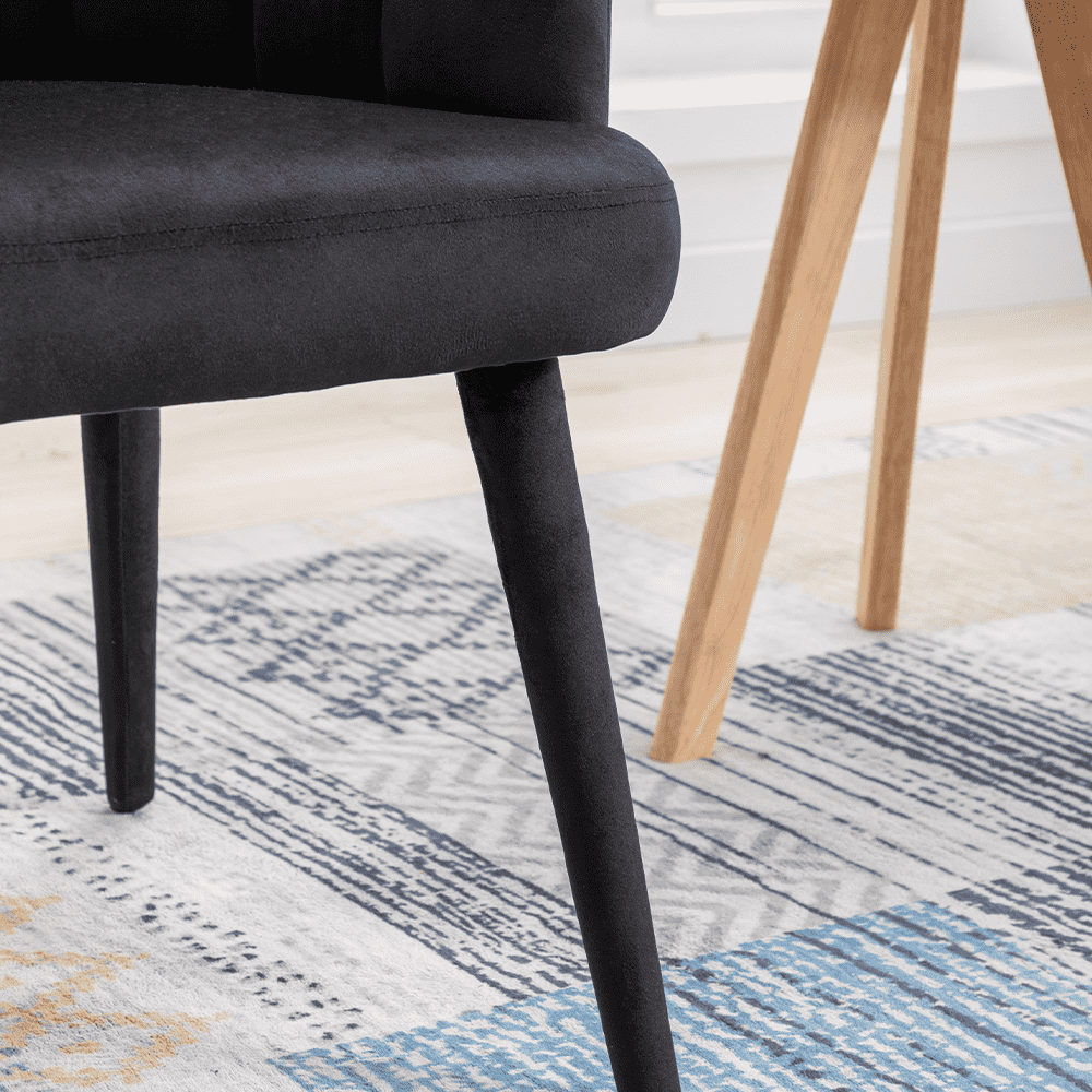 ZH4YOU Velvet Dining Chairs Set of 2 - 7753DC