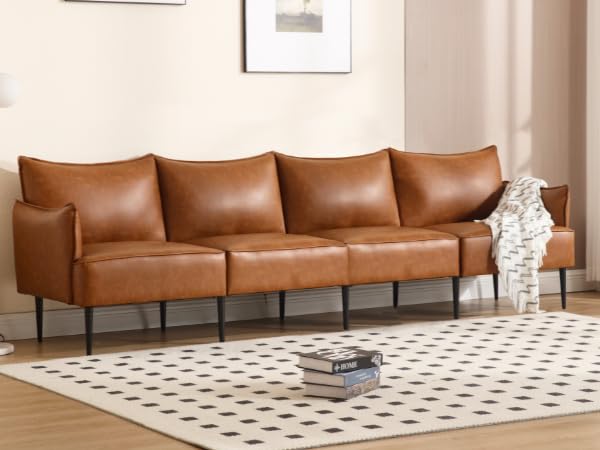 ROCITY 53 Inch Modern Loveseat Sofa with Deep Seats - 3051SF