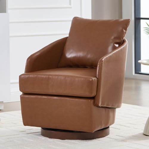 ROCITY Swivel Accent Chair with Pillow 1 PCS - 30004AC