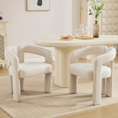ROCITY Modern Barrel Dining Chair 1 PCS - 10068DC