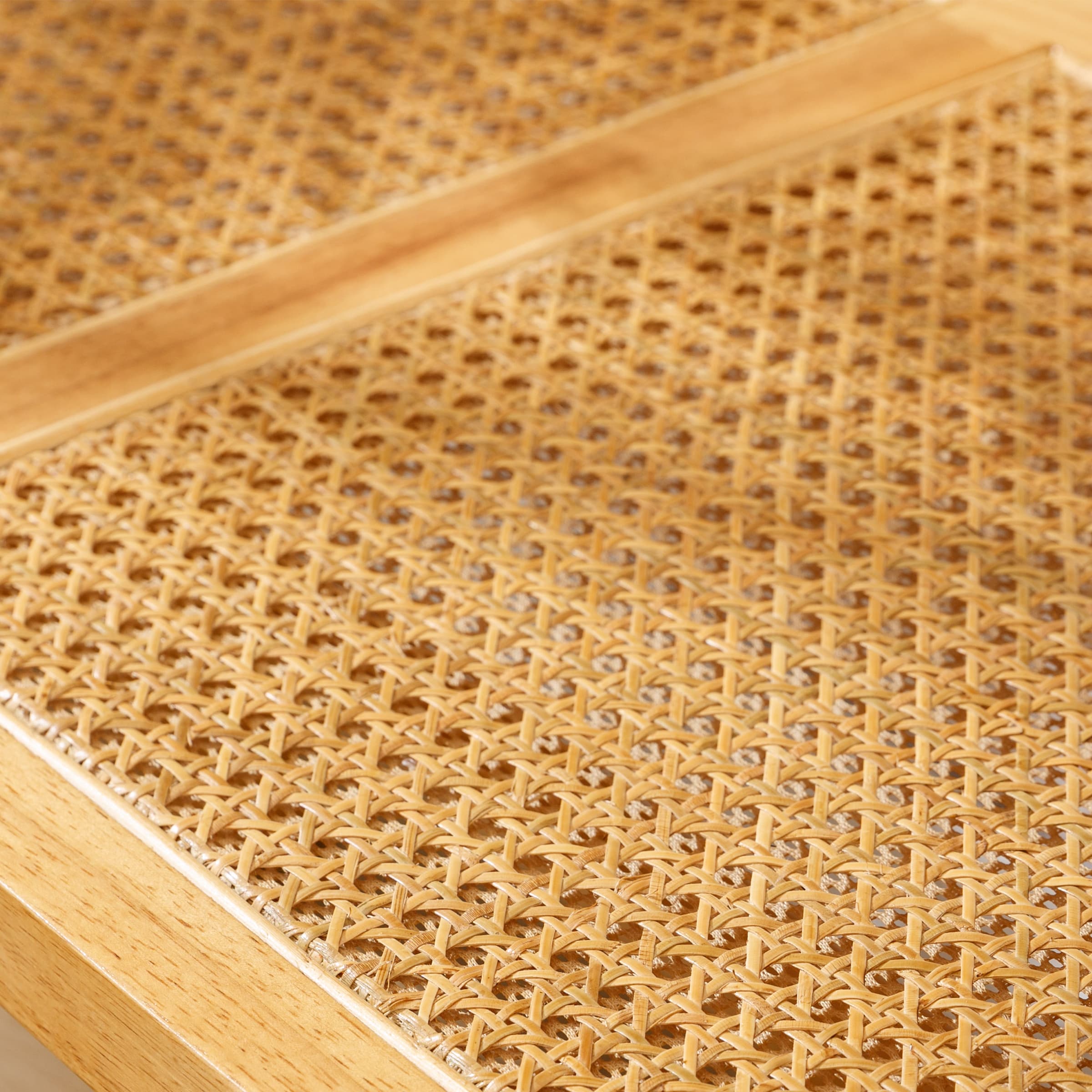 Kmax 42"L Wicker & Rattan Solid Color Accent Bench - 2545BH