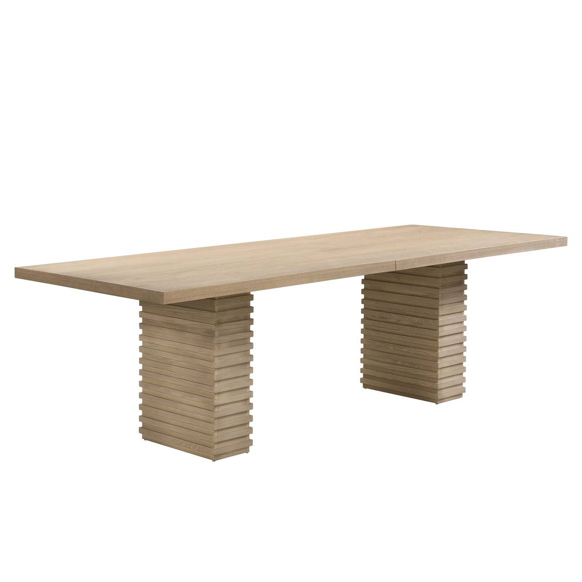 95" Dining Table with Double Pedestal Base