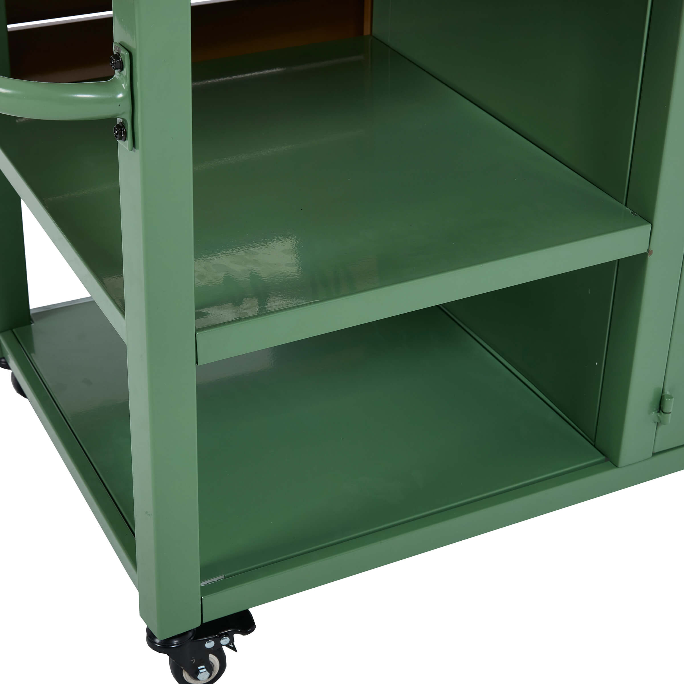 VESCASA 44" Propane Fire Pit Table with Cover Wheels - 1725FP