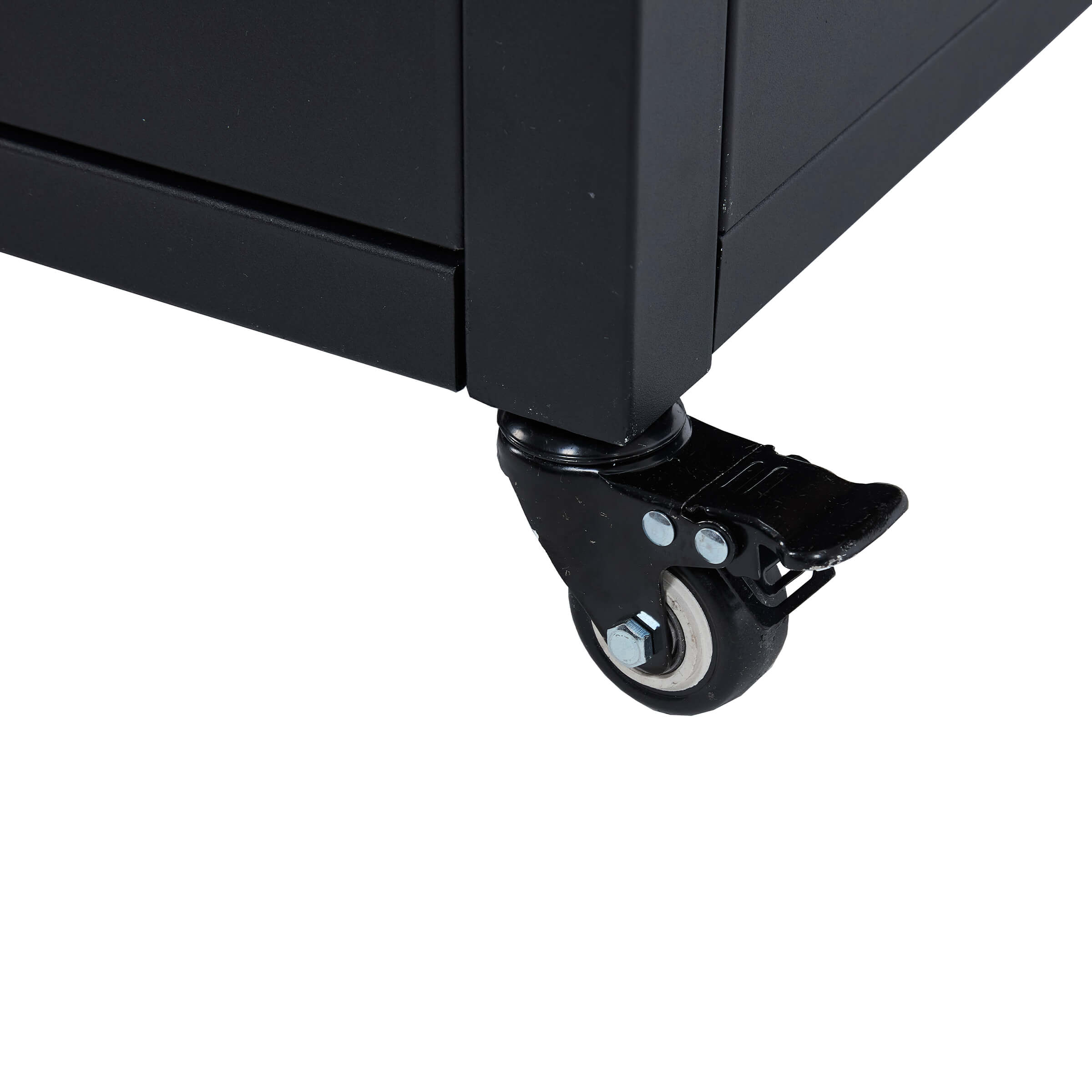 VESCASA 44" Propane Fire Pit Table with Cover Wheels - 1725FP