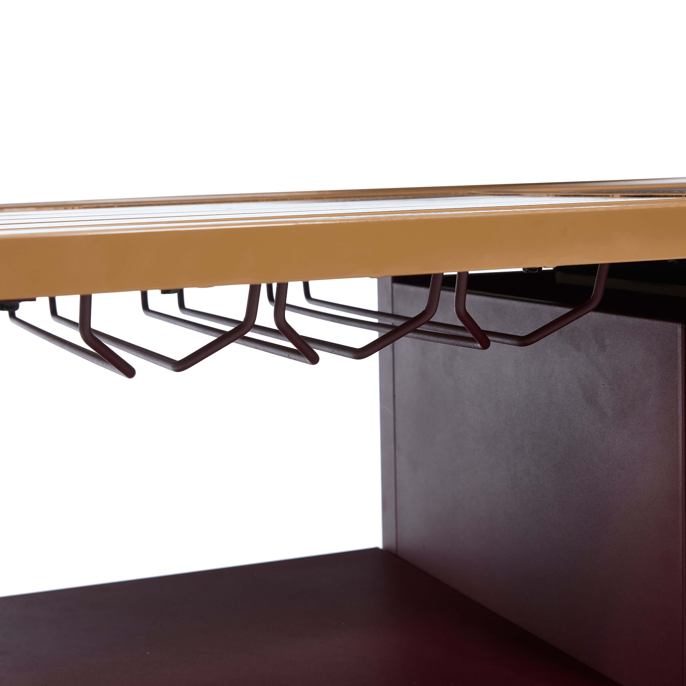 VESCASA 44" Propane Fire Pit Table with Cover Wheels - 1725FP