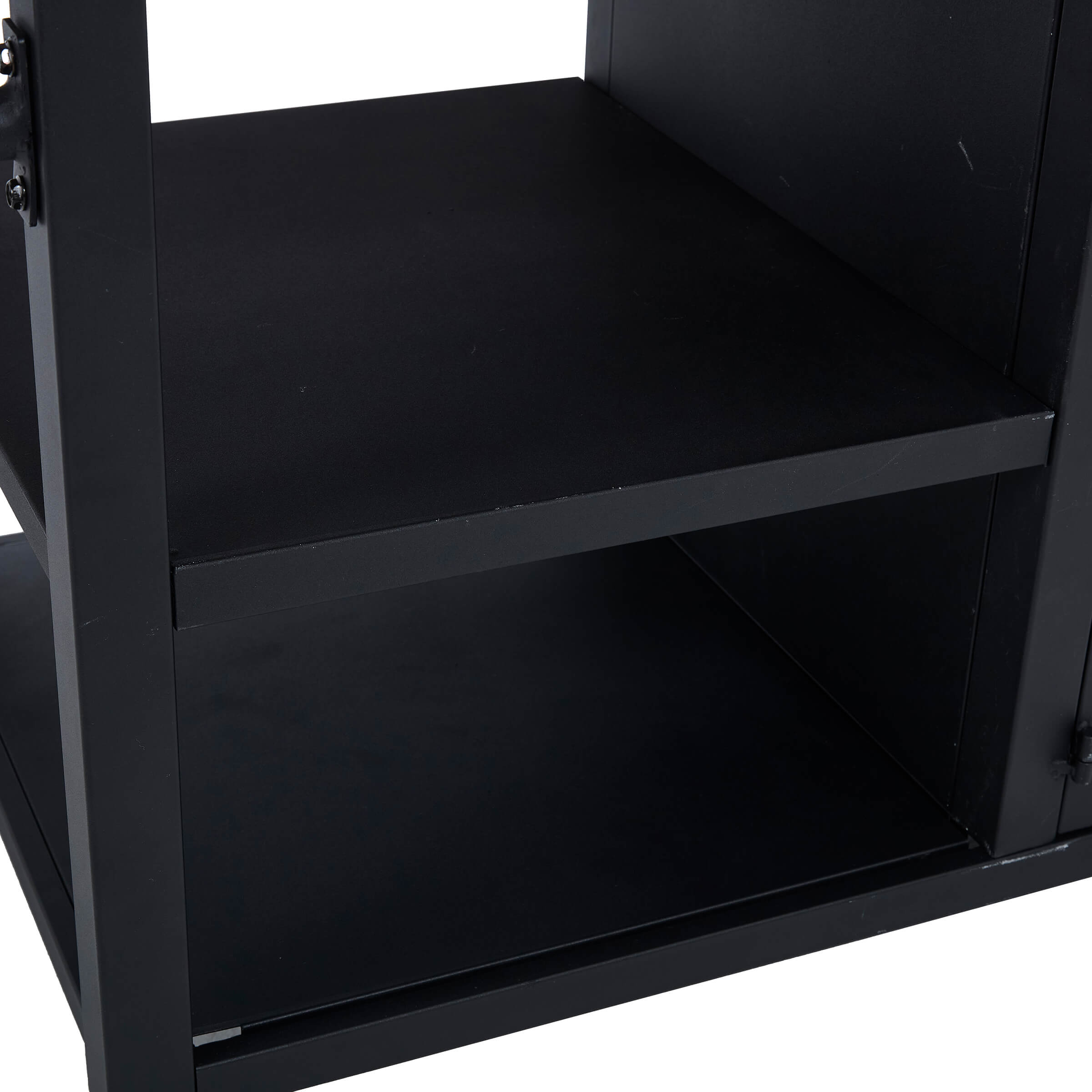 VESCASA 44" Propane Fire Pit Table with Cover Wheels - 1725FP