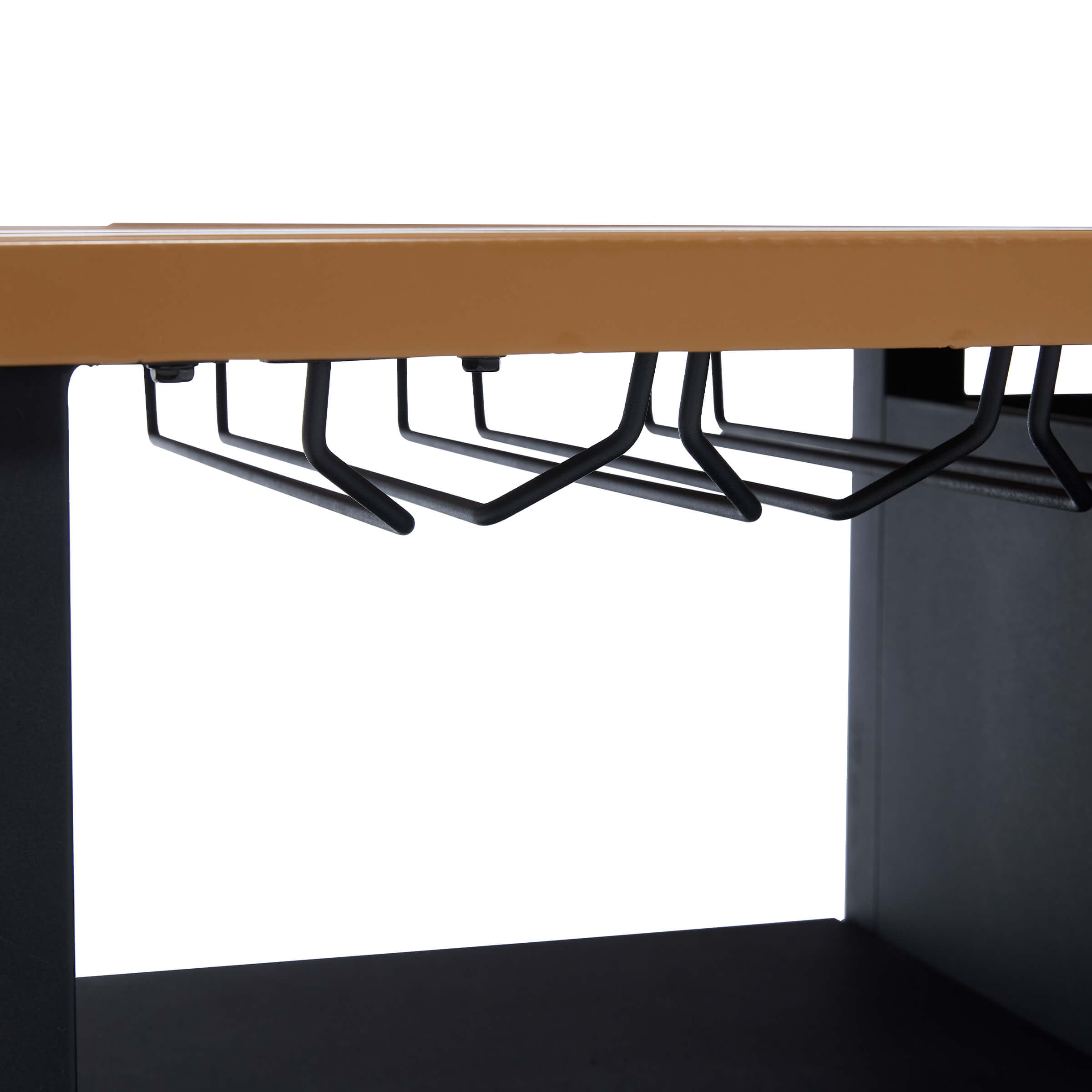 VESCASA 44" Propane Fire Pit Table with Cover Wheels - 1725FP