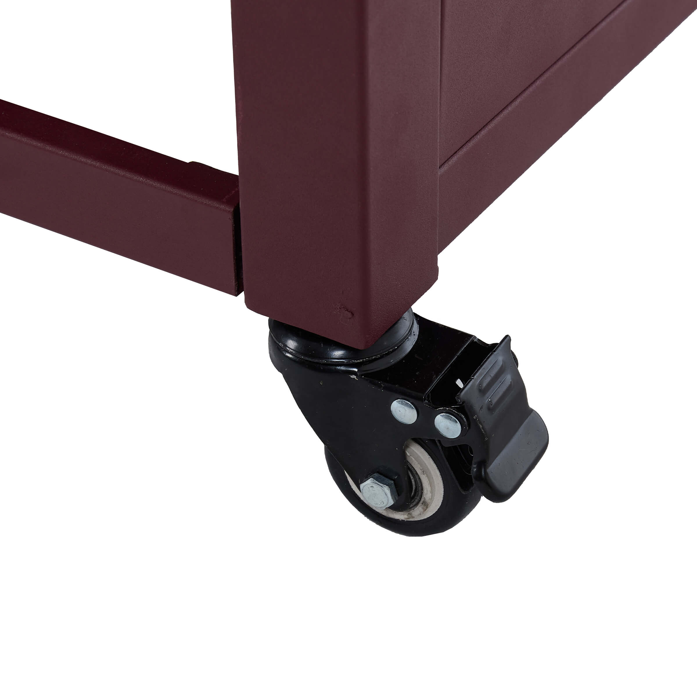 VESCASA 44" Propane Fire Pit Table with Cover Wheels - 1725FP