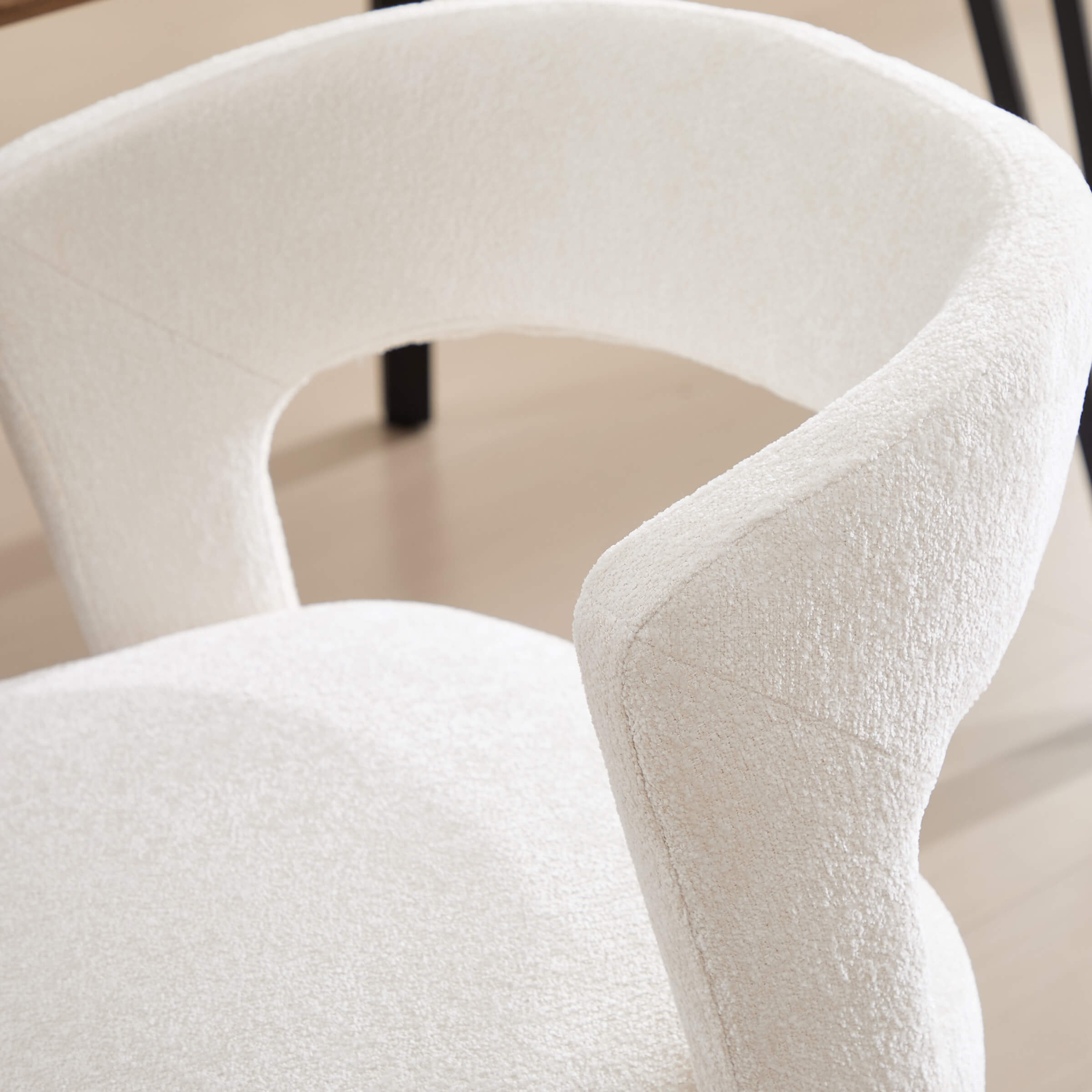 KMAX Cozy Cutout Back Dining Chairs - 10098DC