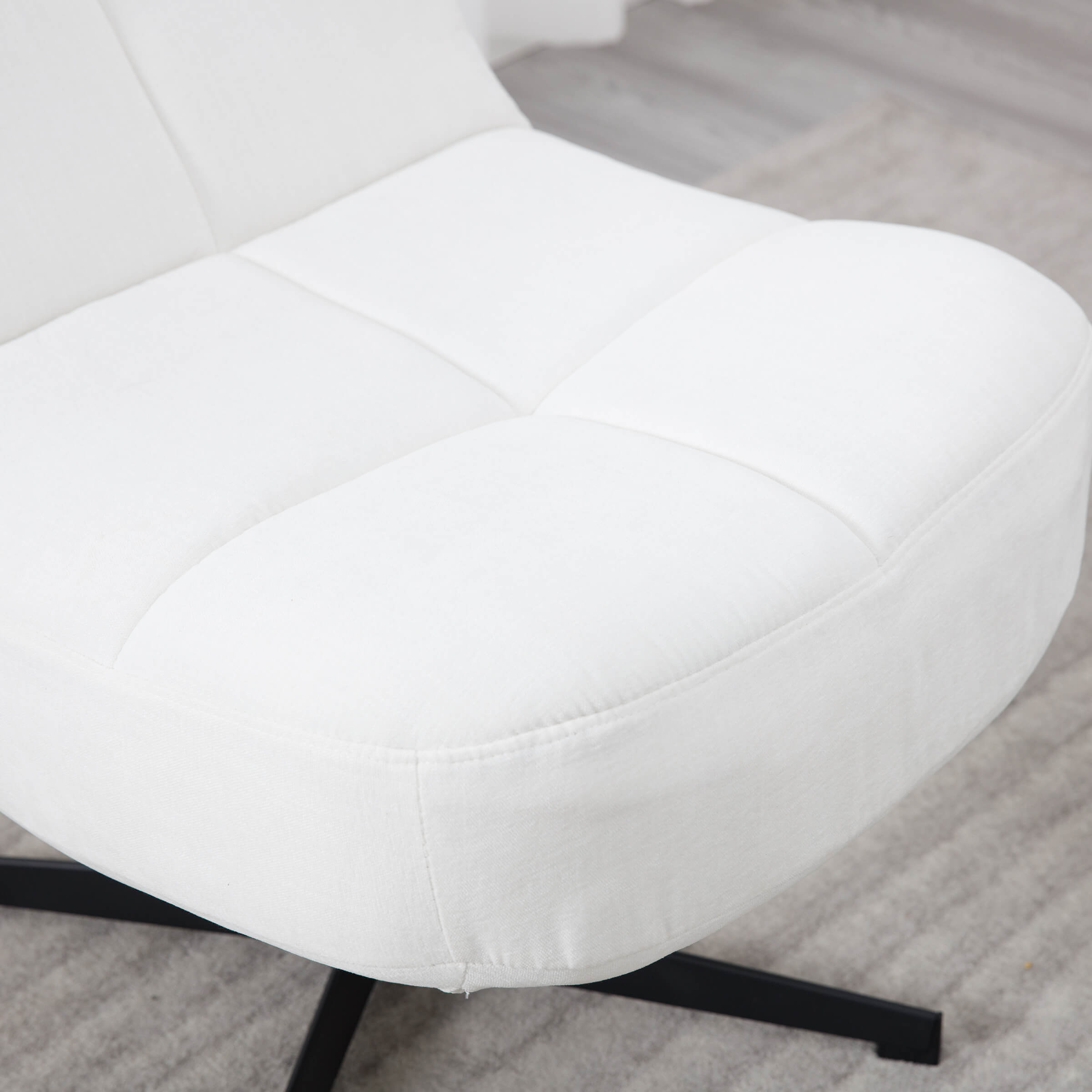 VESCASA Swivel Chenille Accent Side Chair 1 PCS - 51001AC