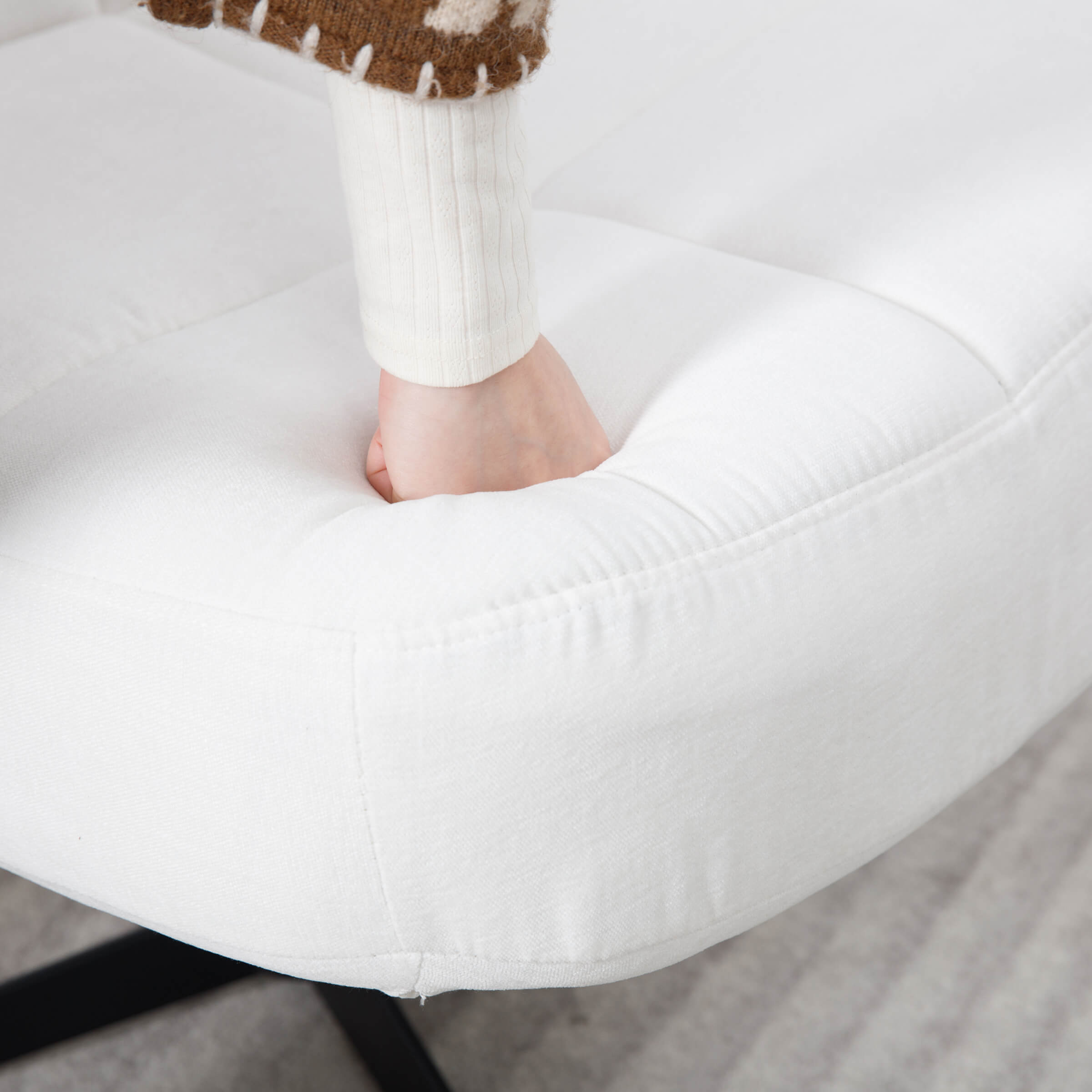 VESCASA Swivel Chenille Accent Side Chair 1 PCS - 51001AC