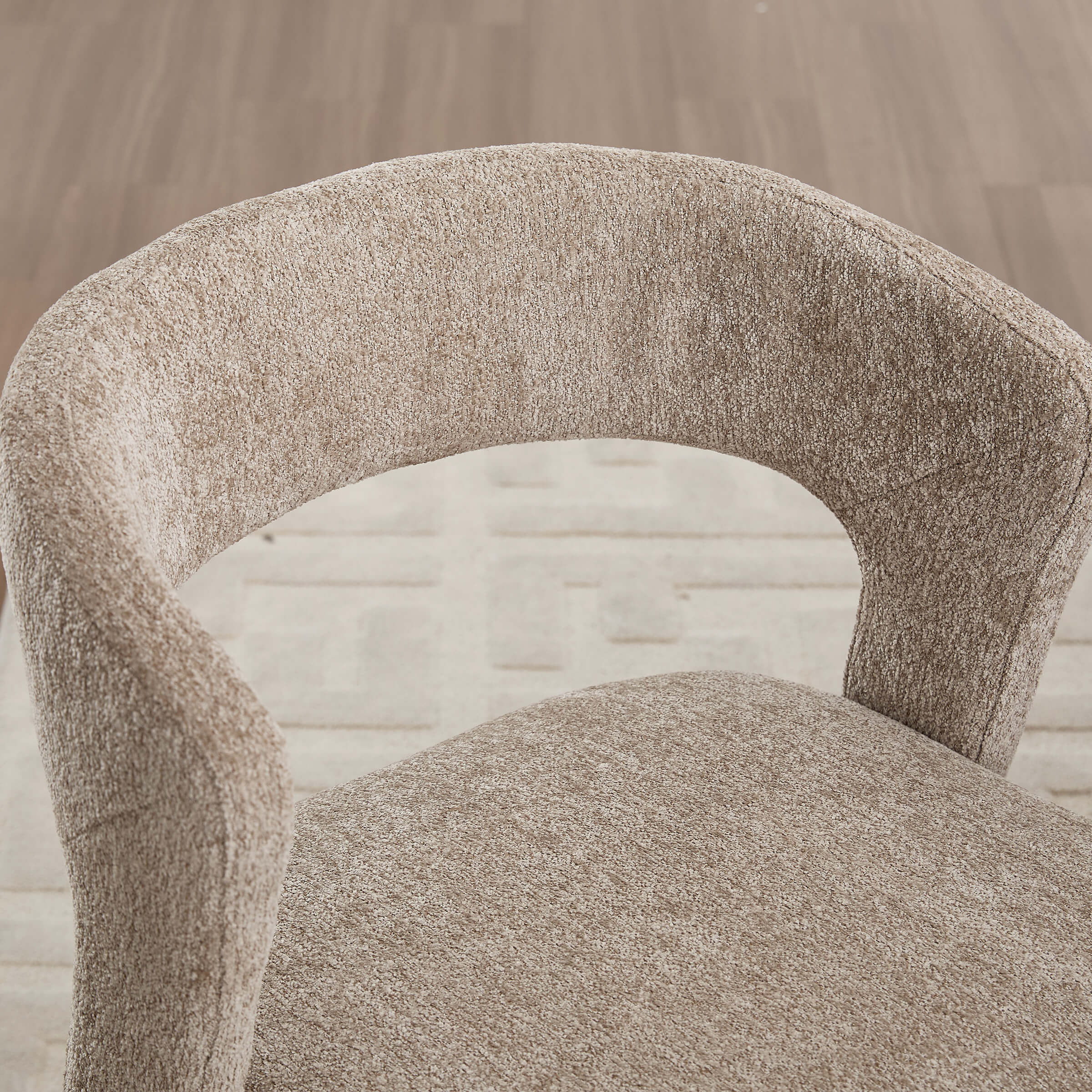 KMAX Cozy Cutout Back Dining Chairs - 10098DC