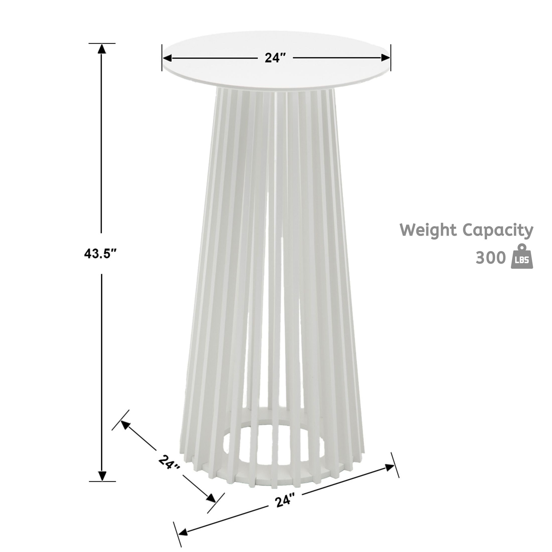 ROCITY 43.5" High Round Bar Table - 19010HB