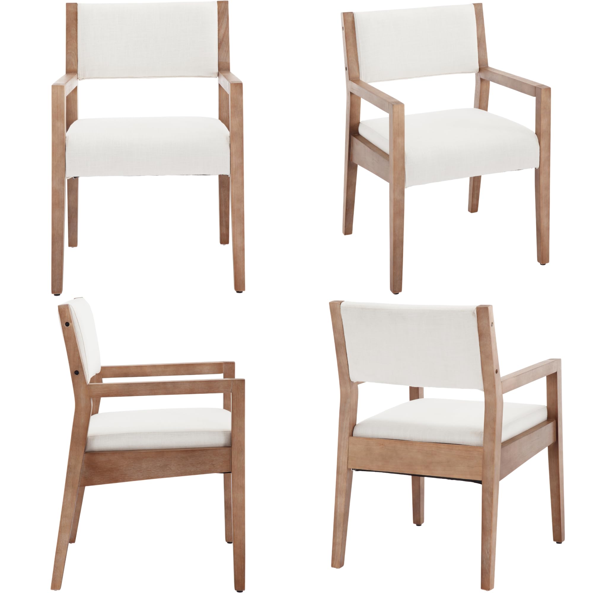 EALSON Solid Wood Dining Armchair Set of 2 - 1527DC