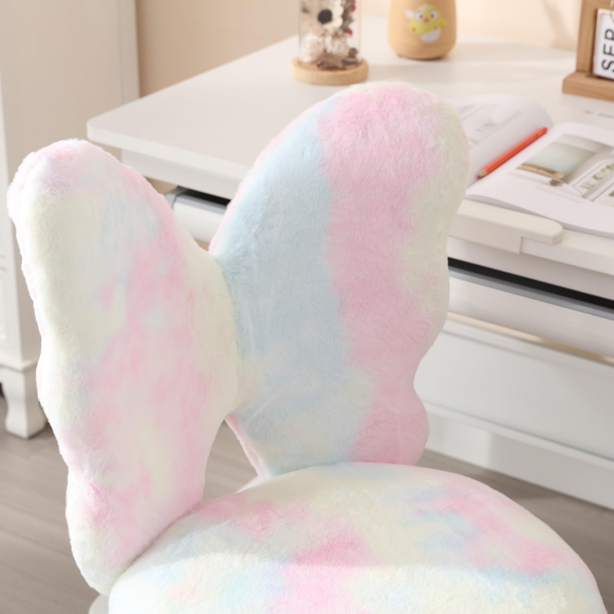 Kmax Butterfly Colorful Swivel Kids Desk Chair 1 PCS - 1723KC