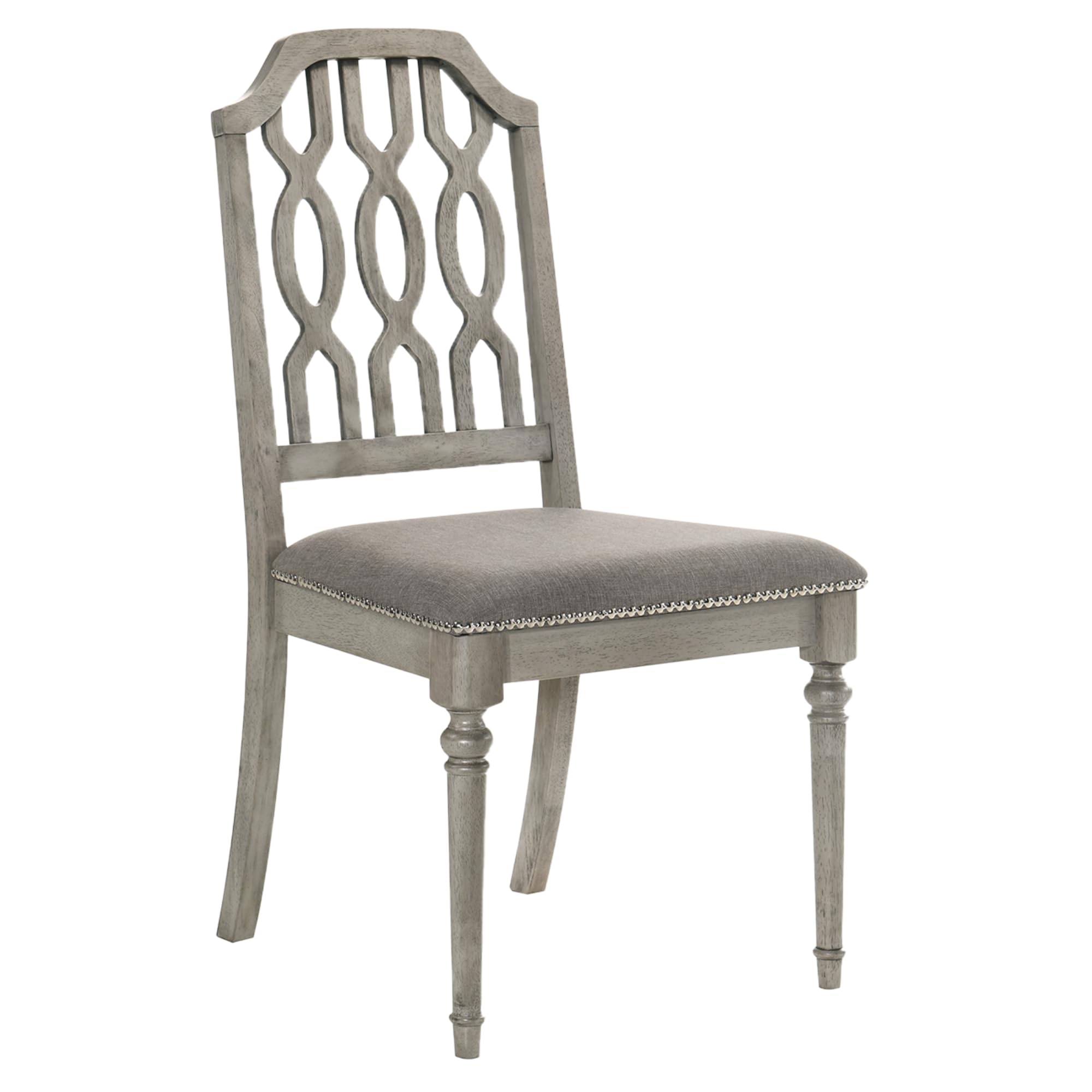 Kmax Farmhouse Rectangle Dining Chairs Set of 2 - 8171