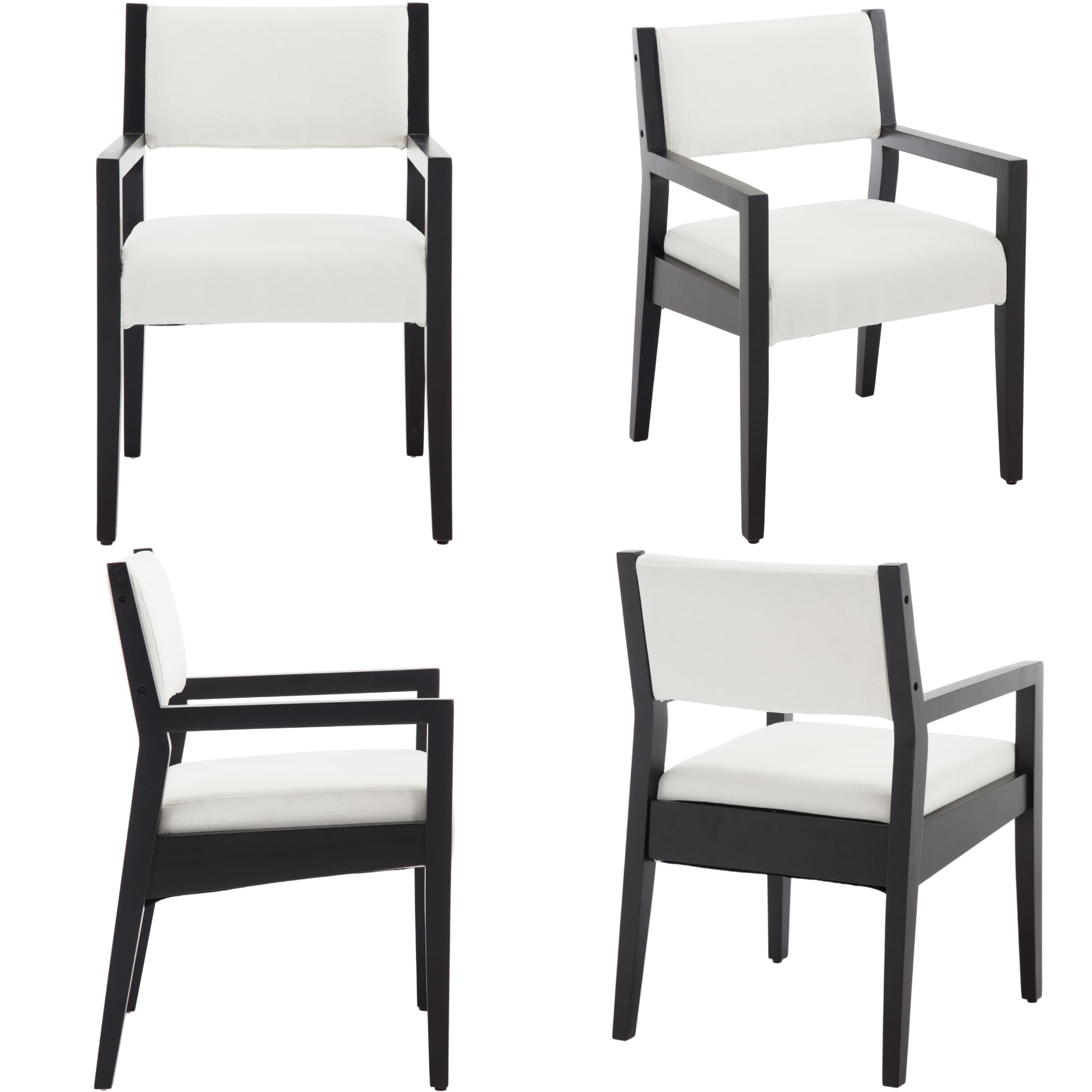 EALSON Solid Wood Dining Armchair Set of 2 - 1527DC