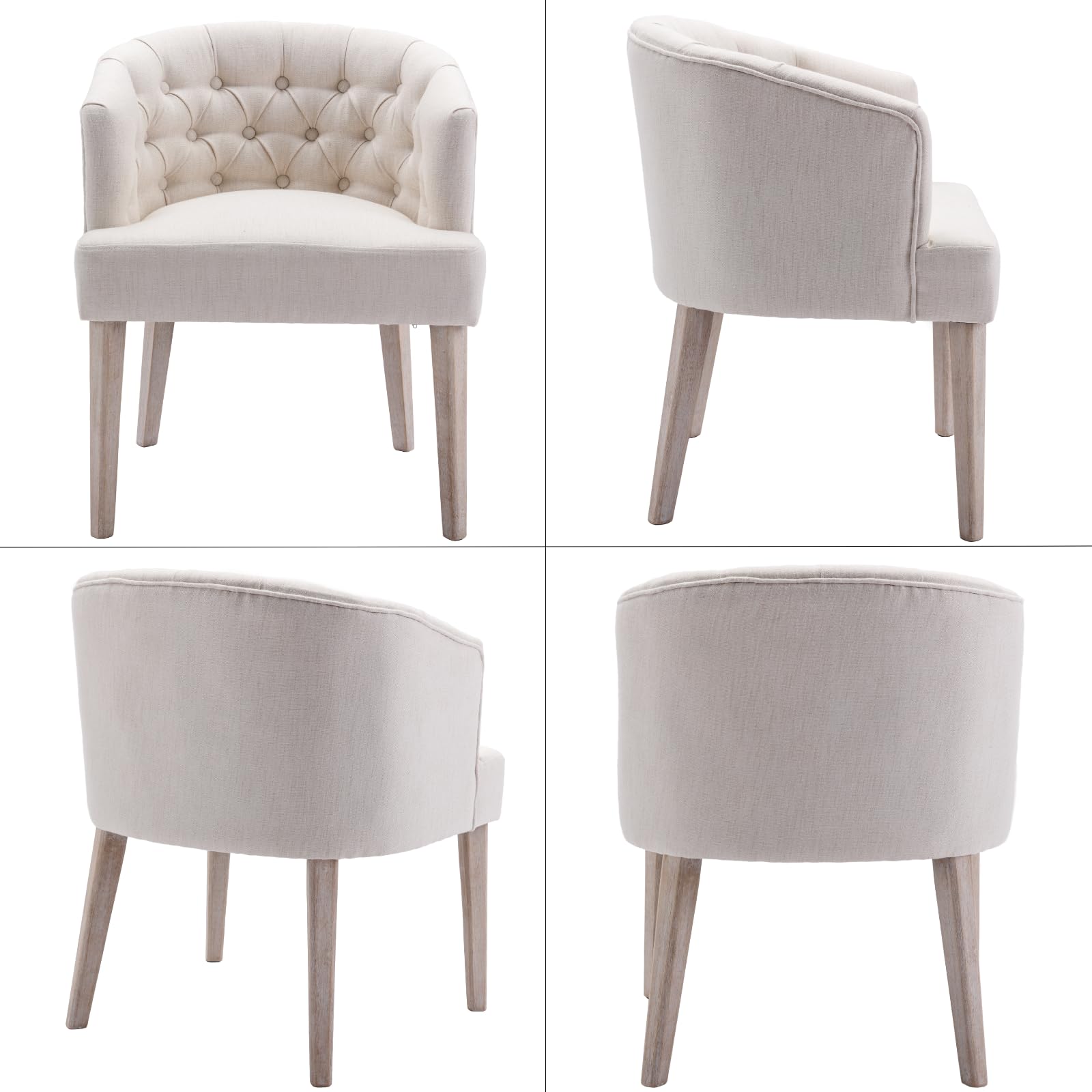 Janoray Tufted Back Dining Chairs Set of 2 - 1946DC