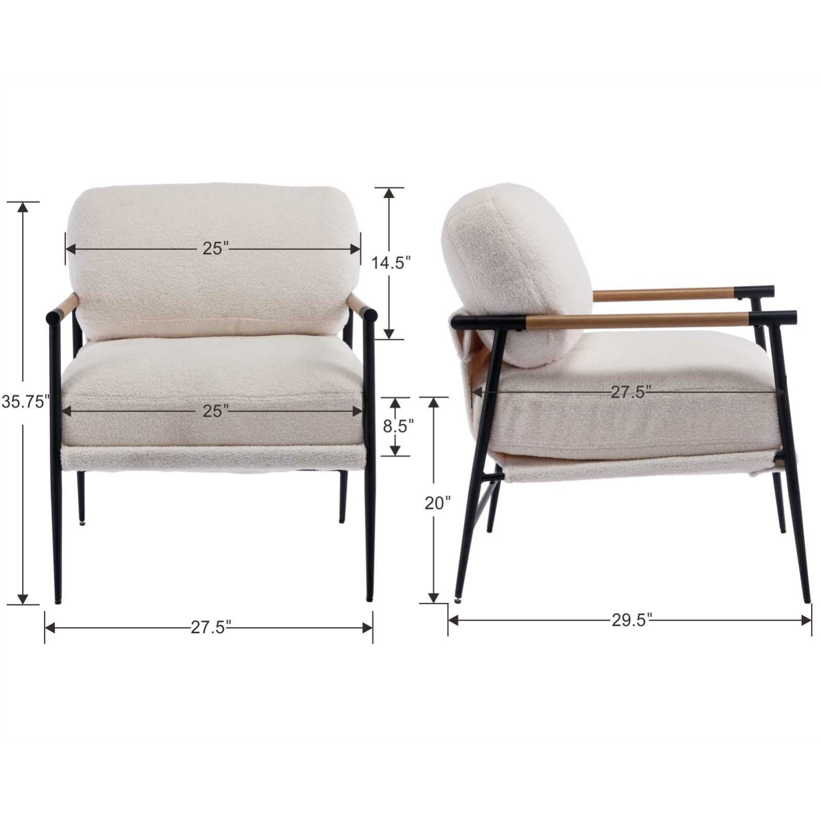 VESCASA Lounge Accent Chair 1 PCS - 19005AC