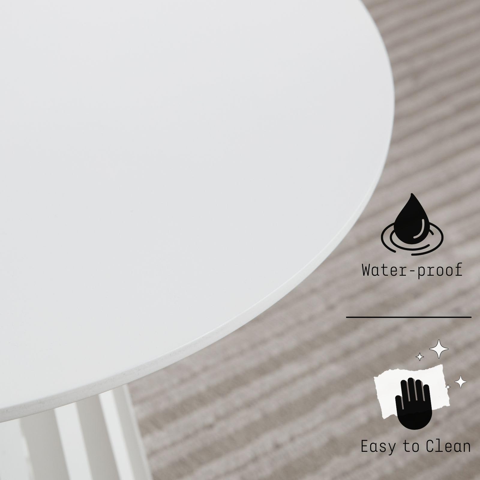 ROCITY Modern Round Coffee Table - 19014CT