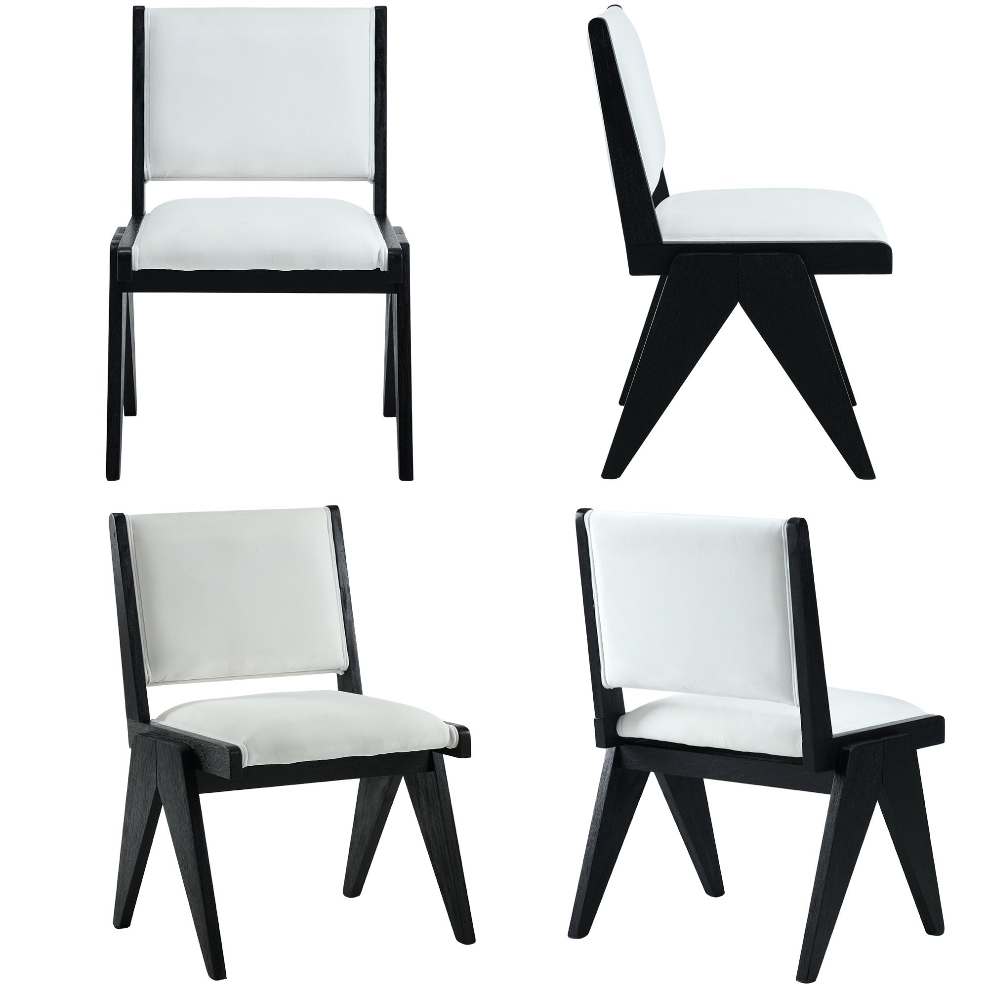 VESCASA Cane Dining Side Chairs Set of 2 - 1861DC