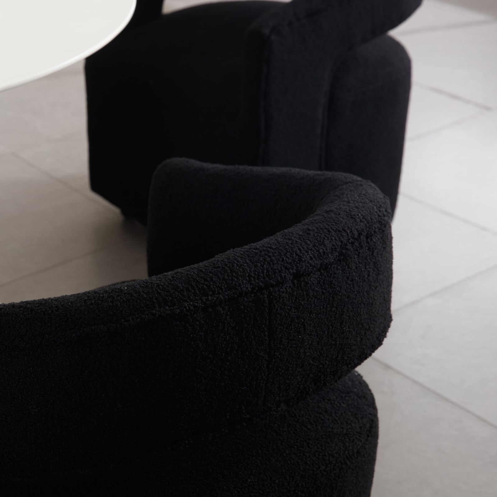 ROCITY Swivel Open Back Dining Chair 1 PCS - 10027DC