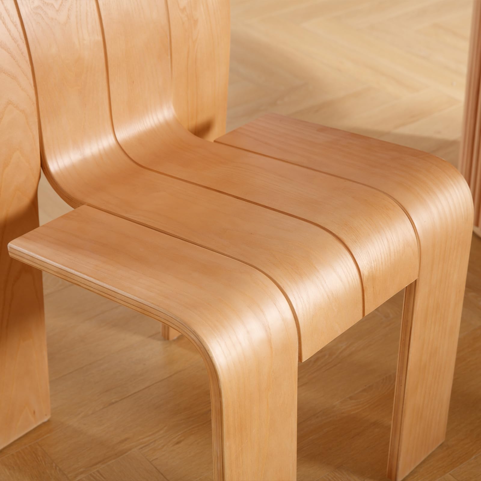 VESCASA Wood Dining Chairs Set of 2 - 6683DC