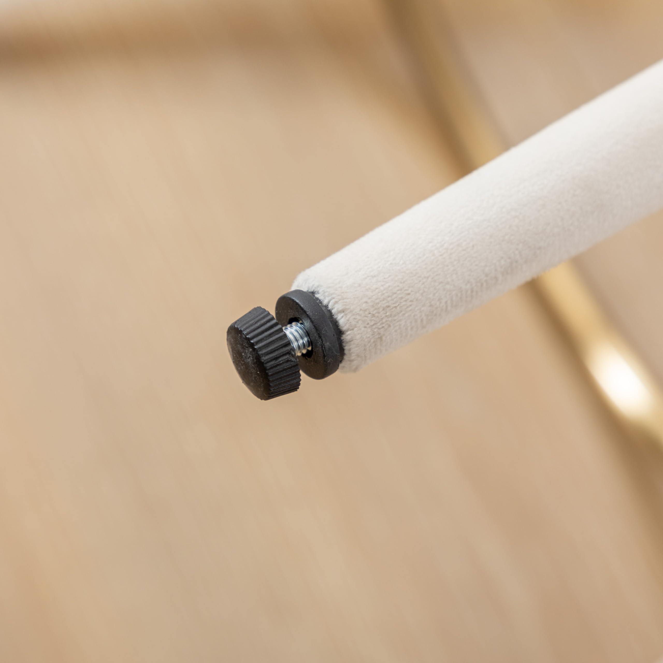 CHICAURA 26"H Petal Back Counter Stools with Footrest Set of 2 - 3208CS