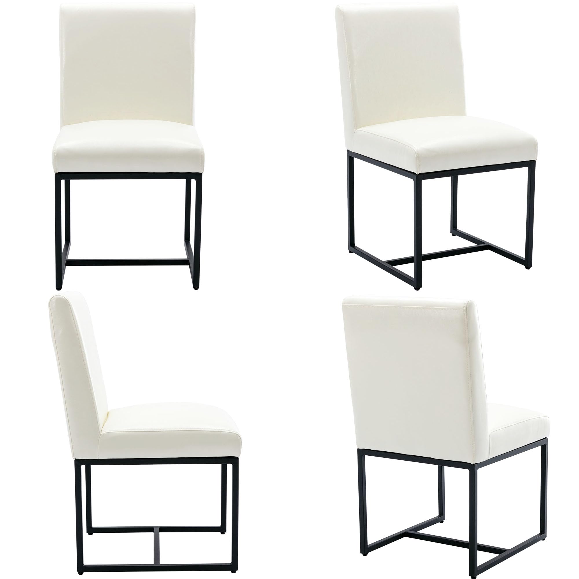 VESCASA Modern Upholstered Dining Chairs Set of 2 - 1488DC
