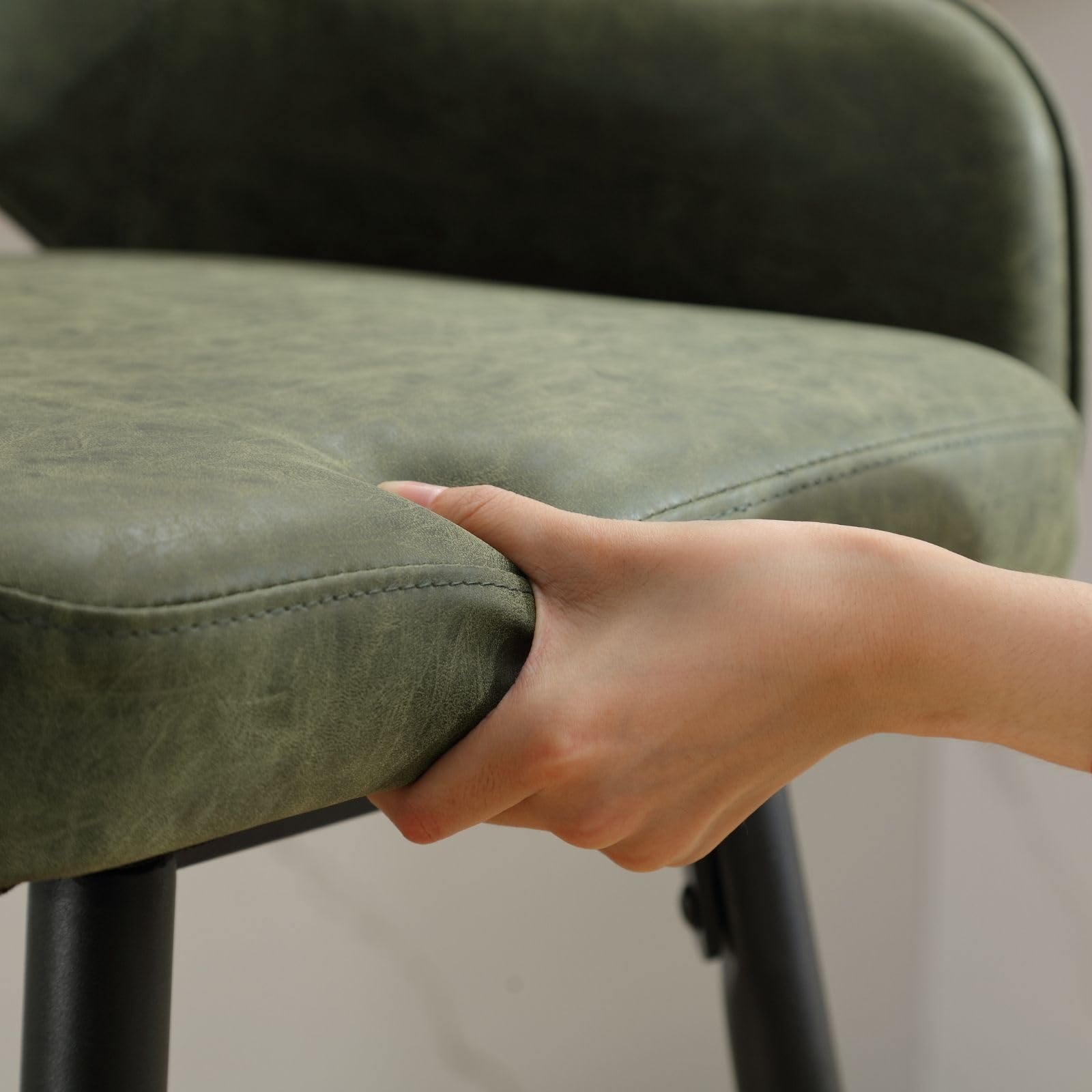 ROCITY 27"H Swivel Upholstered Counter Stools Set of 2 - 2310CS