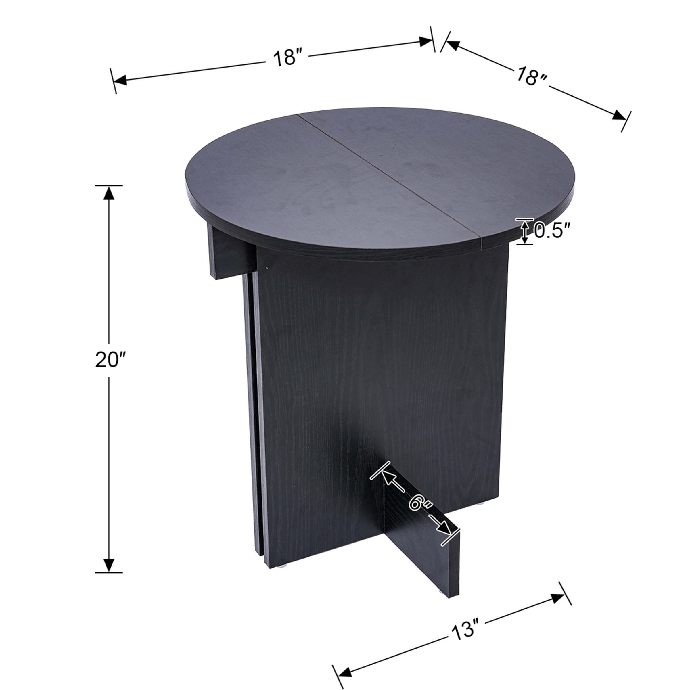 EALSON Vintage Side Table - 20225ST