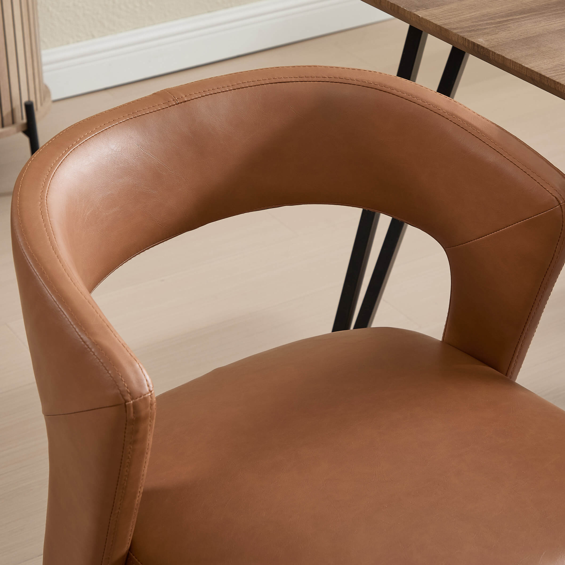 KMAX Cozy Cutout Back Dining Chairs - 10098DC