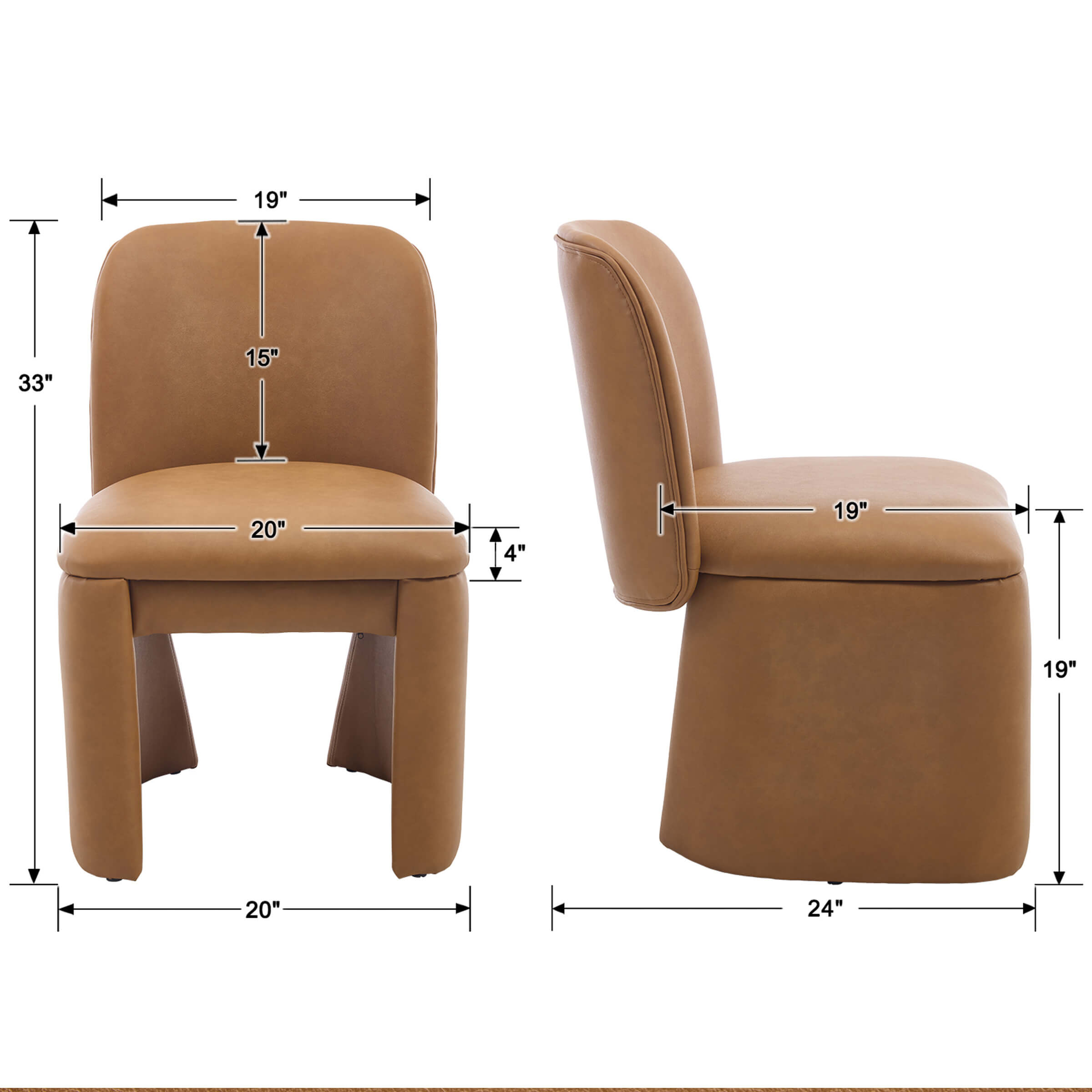 KMAX Soft Dining Chairs - 10103DC