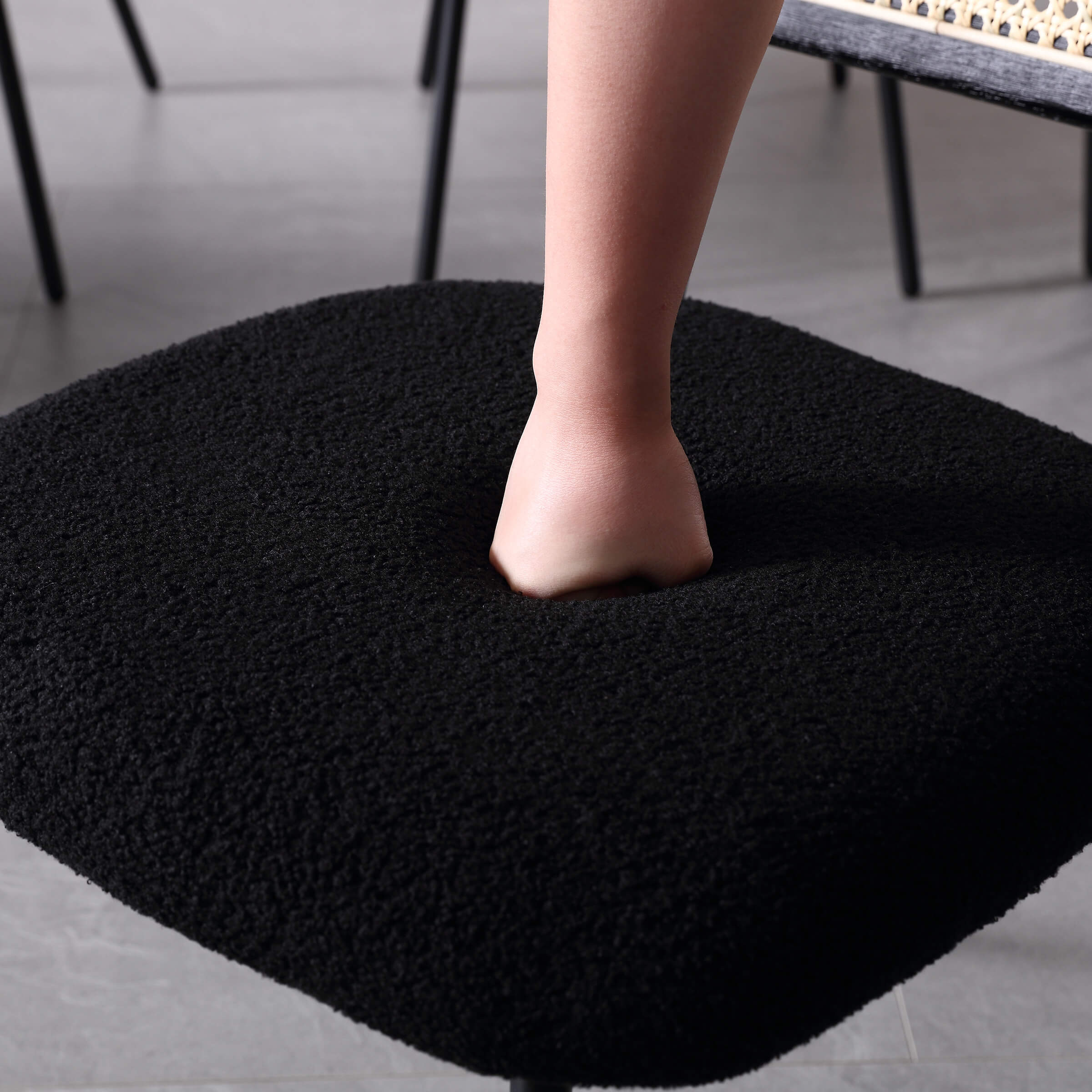 EALSON Rattan Back Dining Chairs - 5343DC