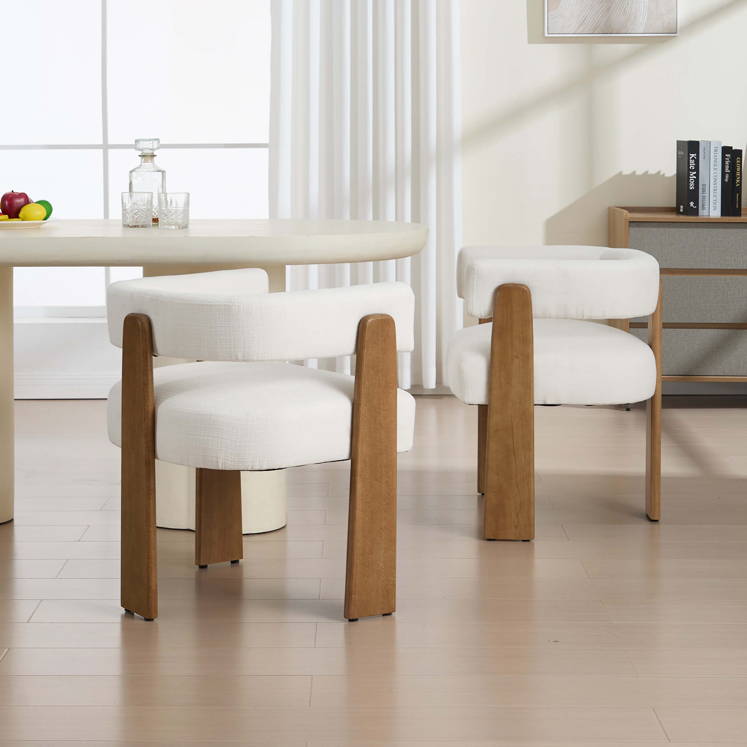 KMAX Barrel Dining Chairs - 10179DC